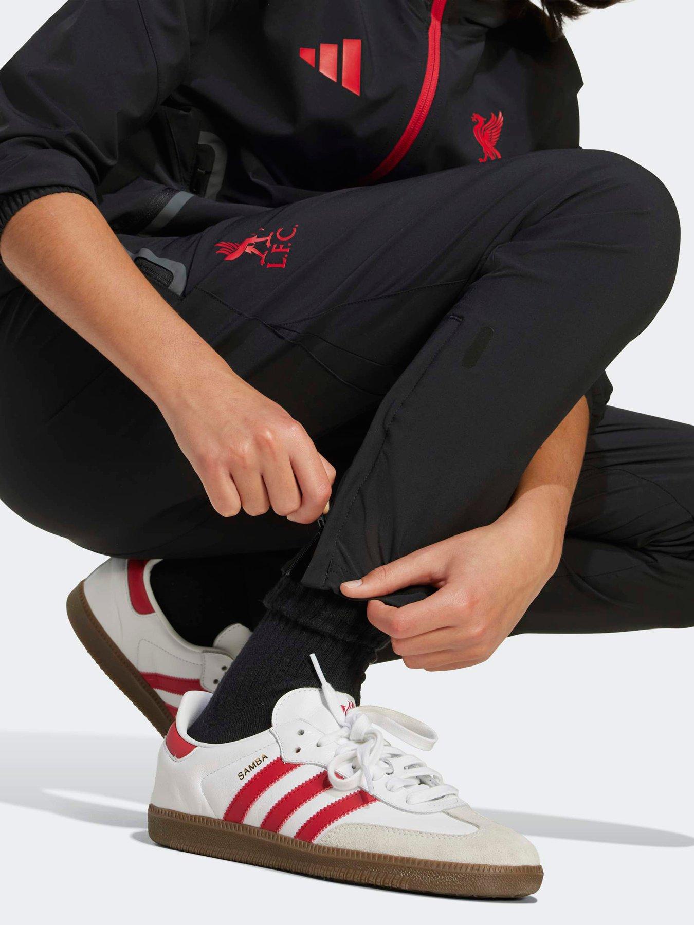 Image 4 of 5 of adidas Junior Liverpool Vis Tech Pant -Black