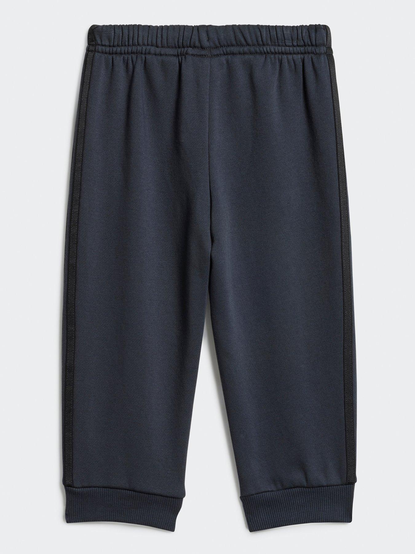 Image 3 of 5 of adidas Junior Manchester United Tracksuit - Black