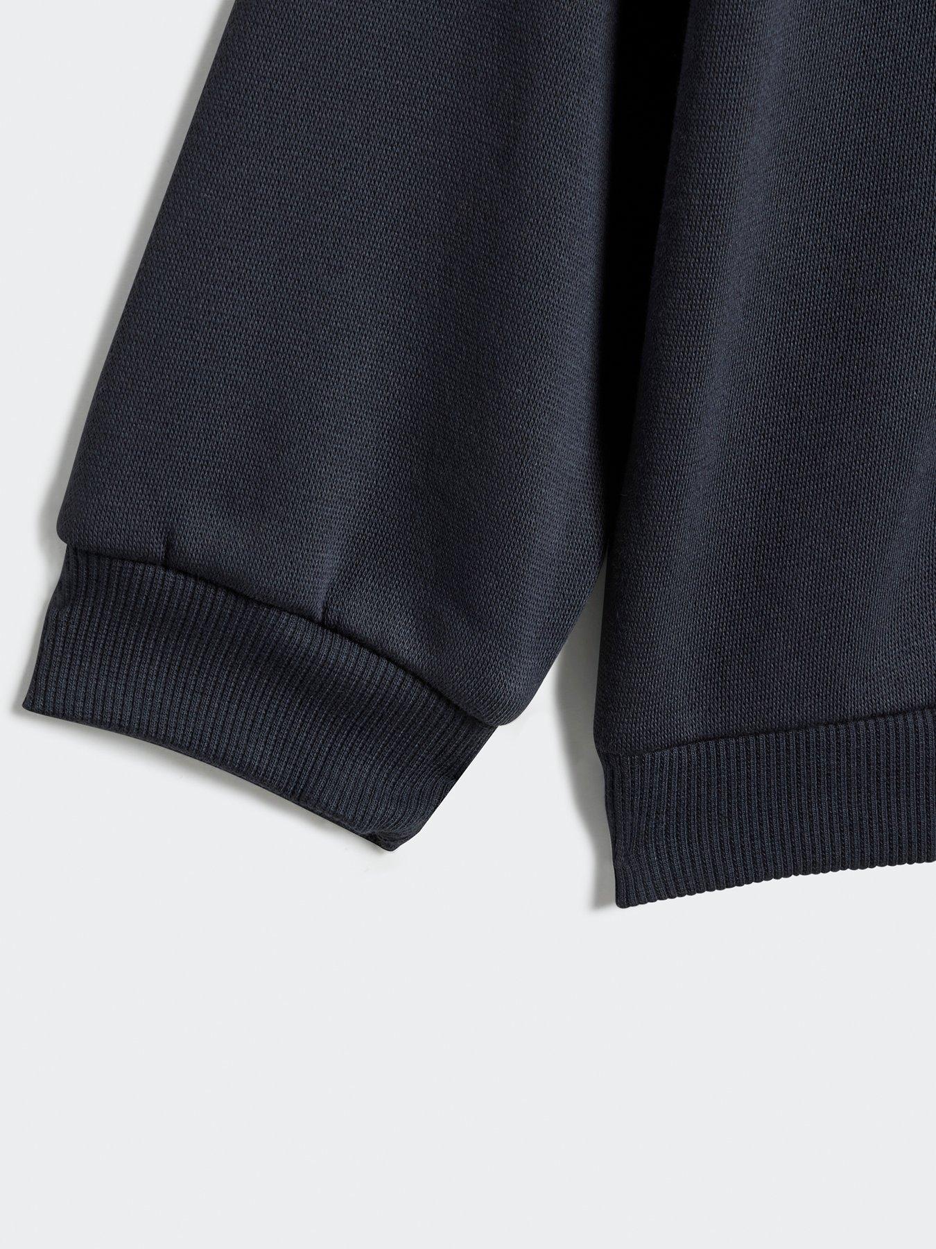 Image 4 of 5 of adidas Junior Manchester United Tracksuit - Black