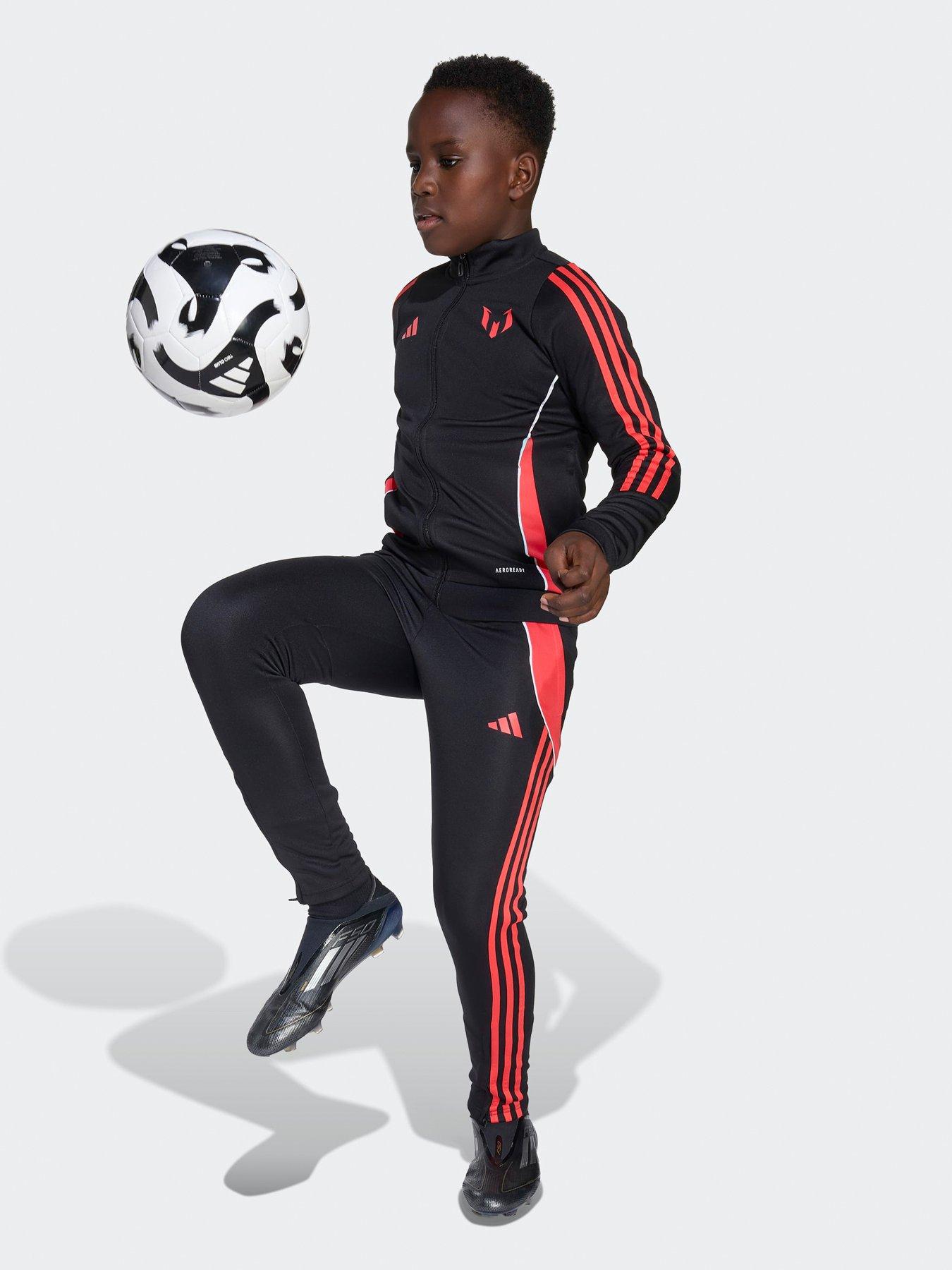Image 4 of 6 of adidas Junior Messi Pants - Black