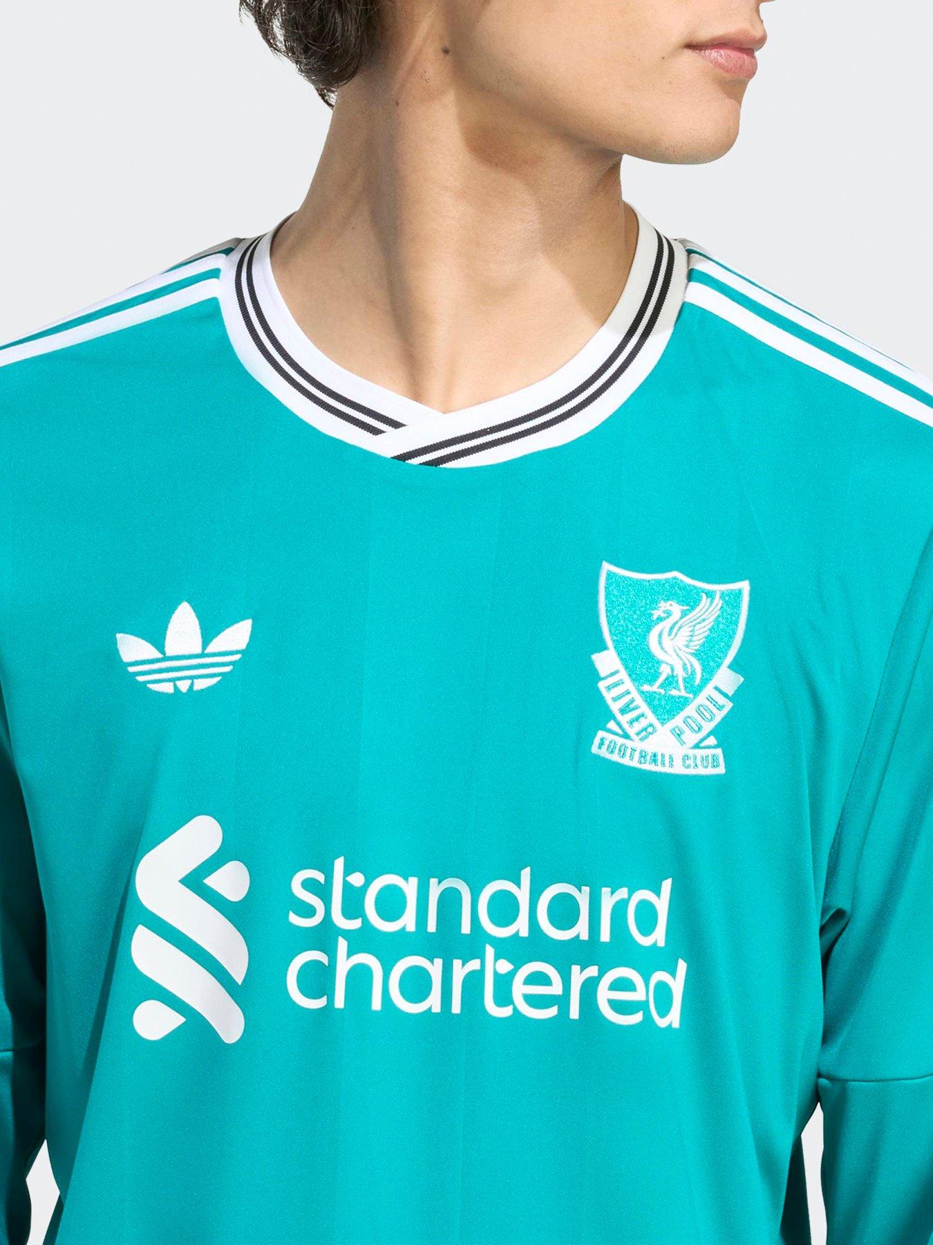 Green Sports Direct Liverpool Tops Adidas Liverpool Mens 25/26 3rd