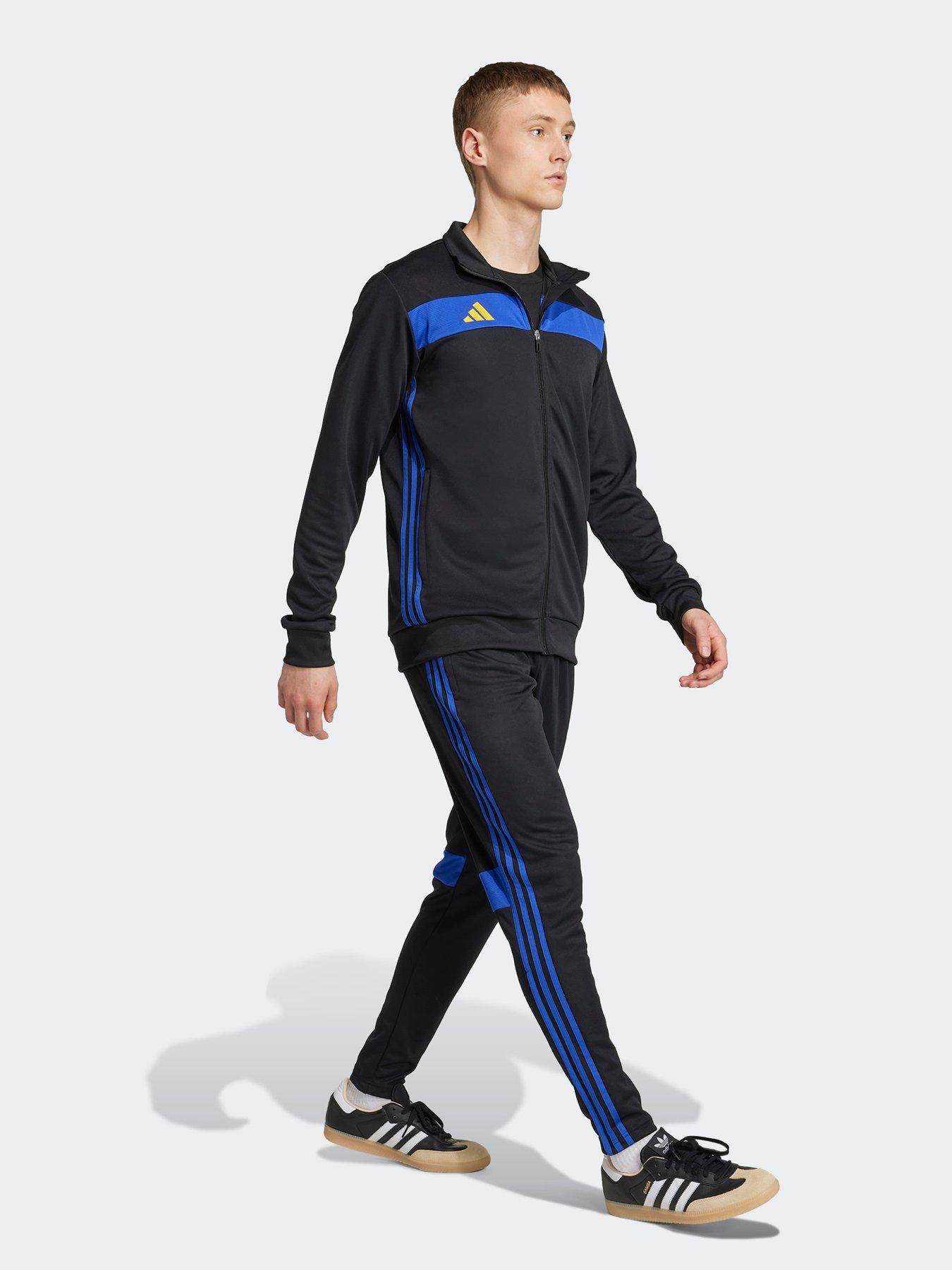 Image 3 of 6 of adidas Mens Tiro Essentials Tracksuit - Black