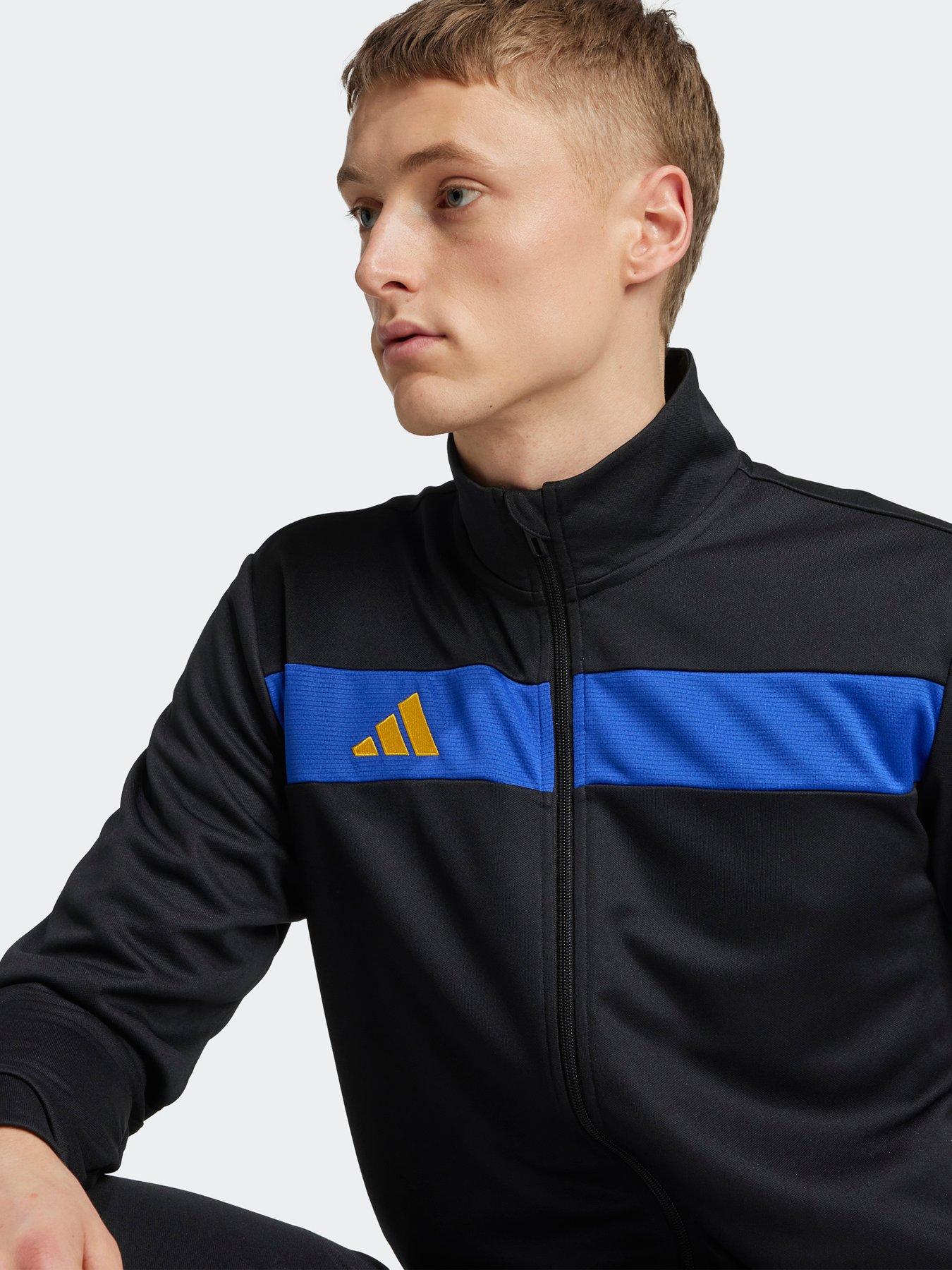Image 5 of 6 of adidas Mens Tiro Essentials Tracksuit - Black