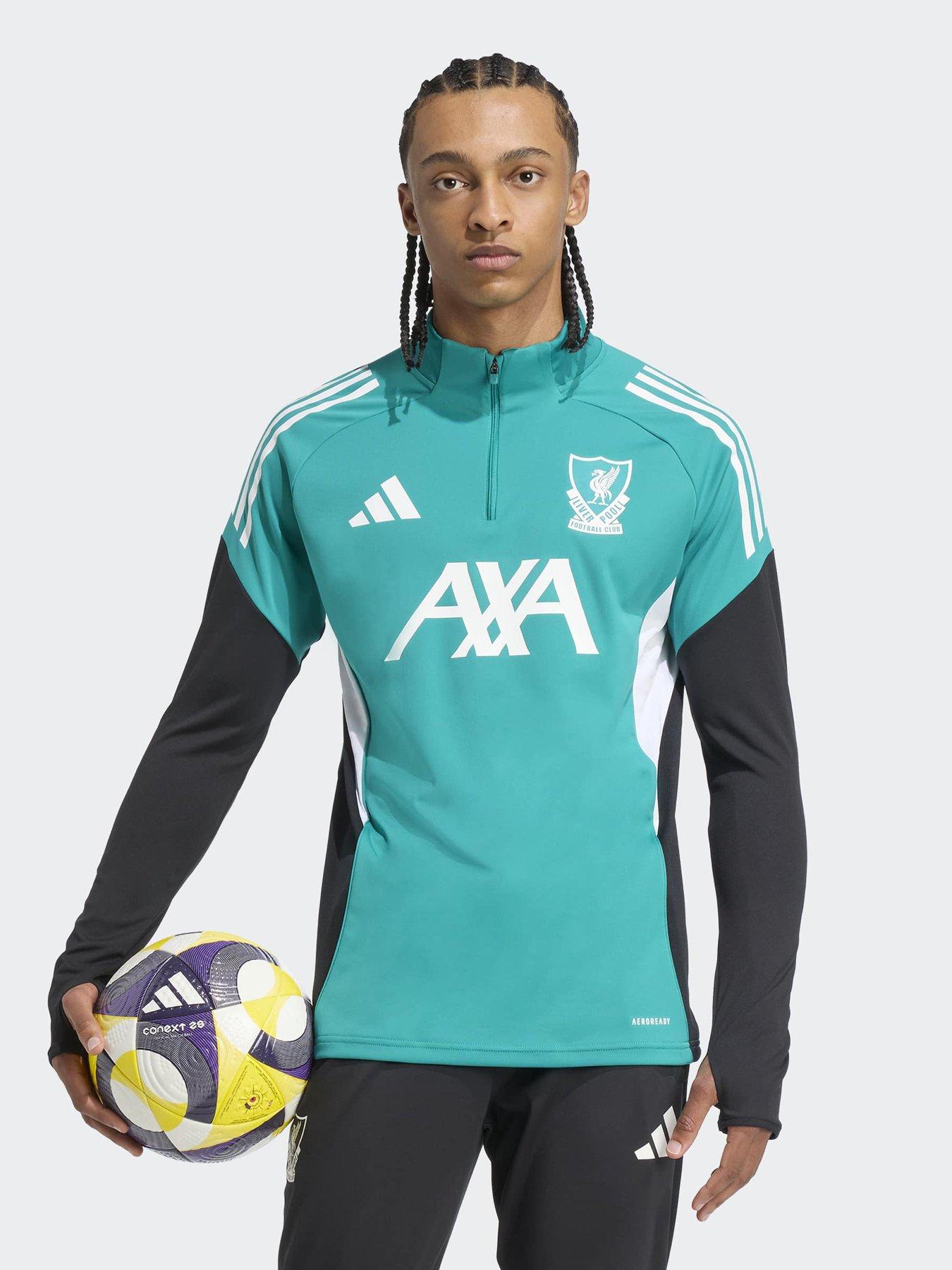adidas Liverpool Mens 25/26 EU Training Track Top -Green Very