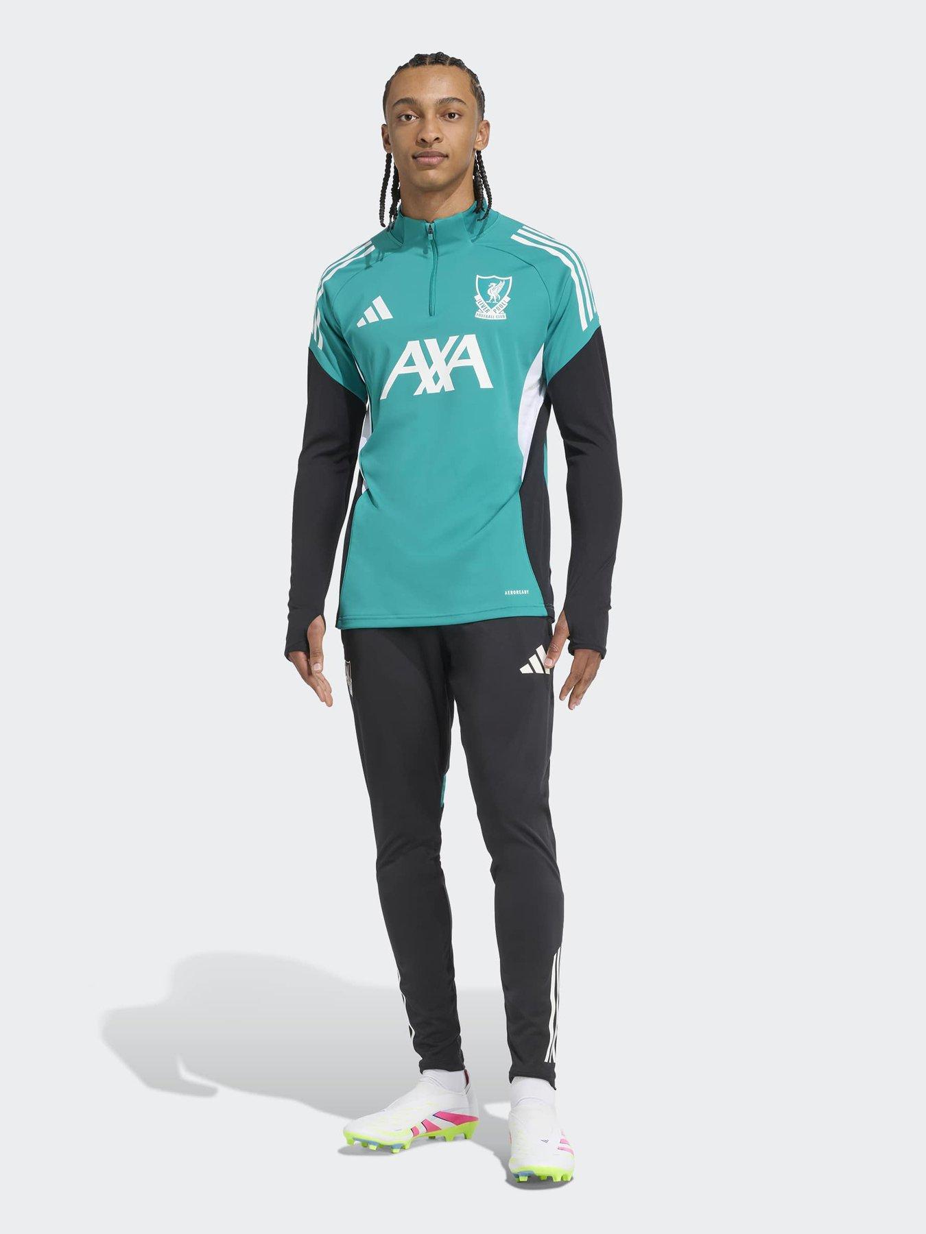adidas Liverpool Mens 25/26 EU Training Track Top -Green Very