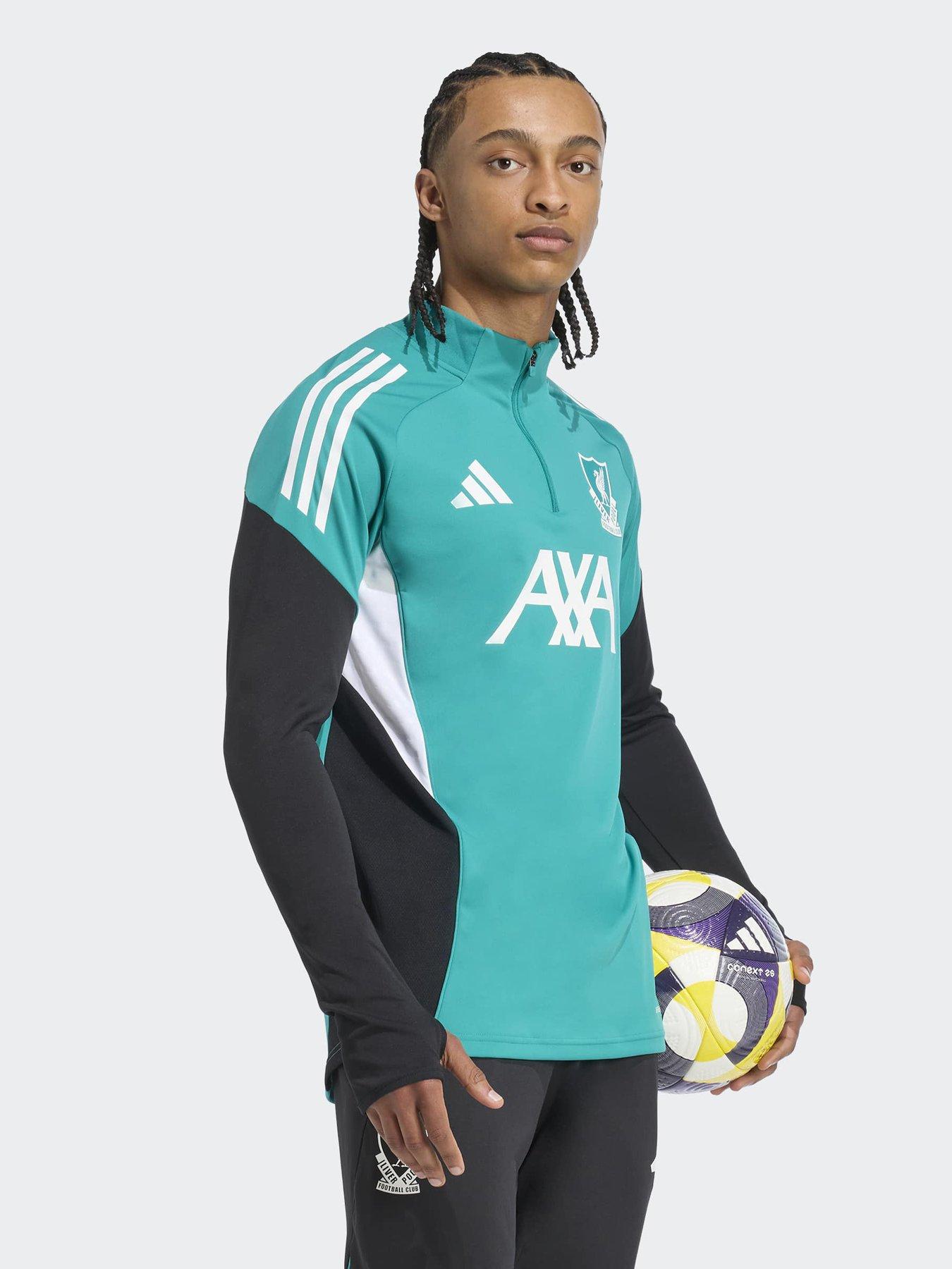 adidas Liverpool Mens 25/26 EU Training Track Top -Green Very