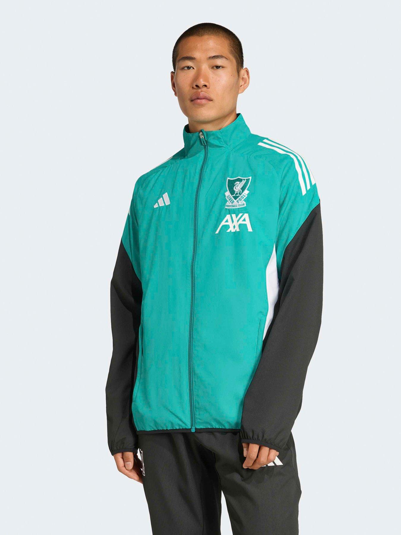 adidas Liverpool Mens 25/26 EU Training Track Top -Green Very