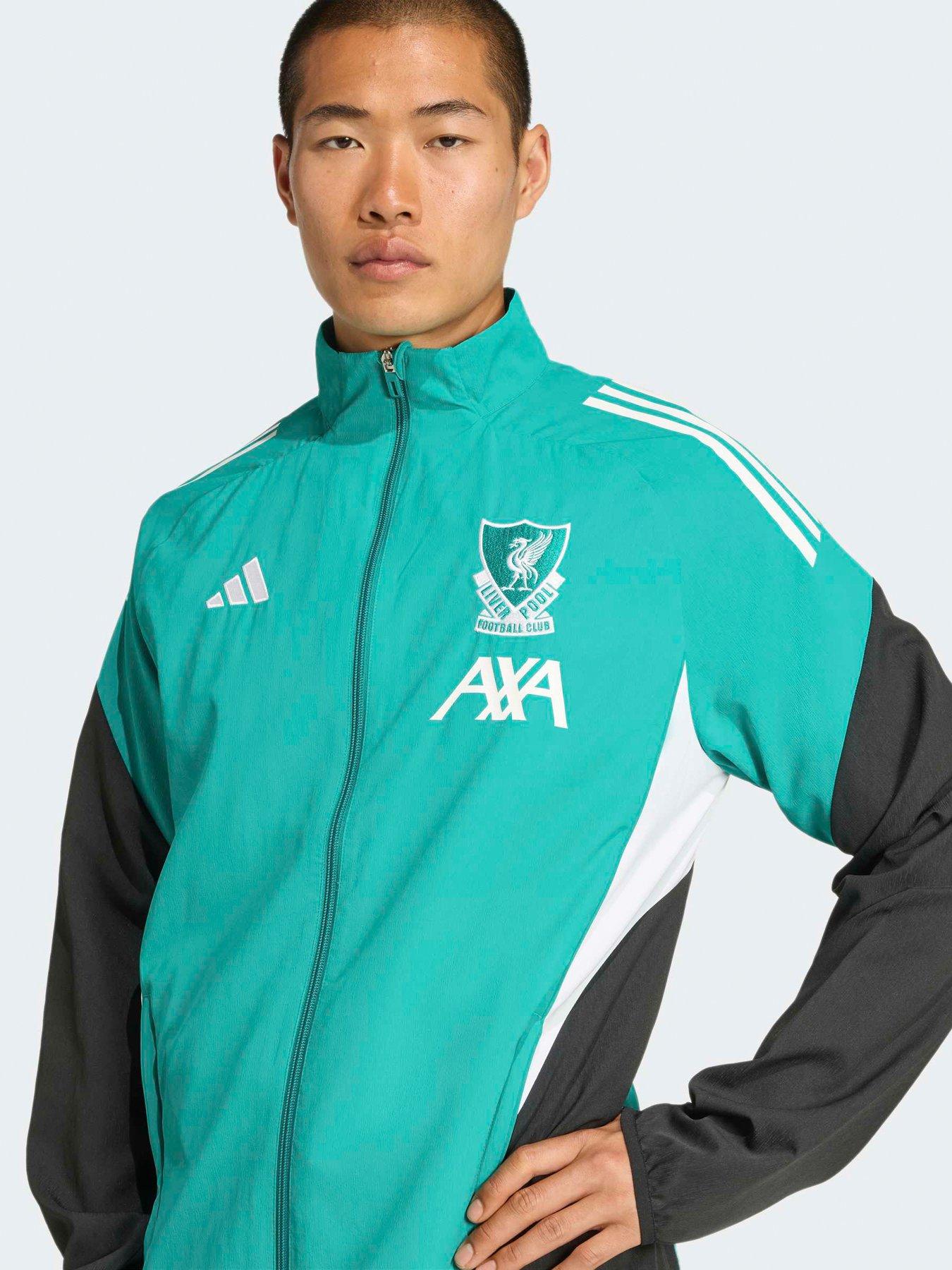 adidas Liverpool Mens 25/26 EU Training Track Top -Green Very