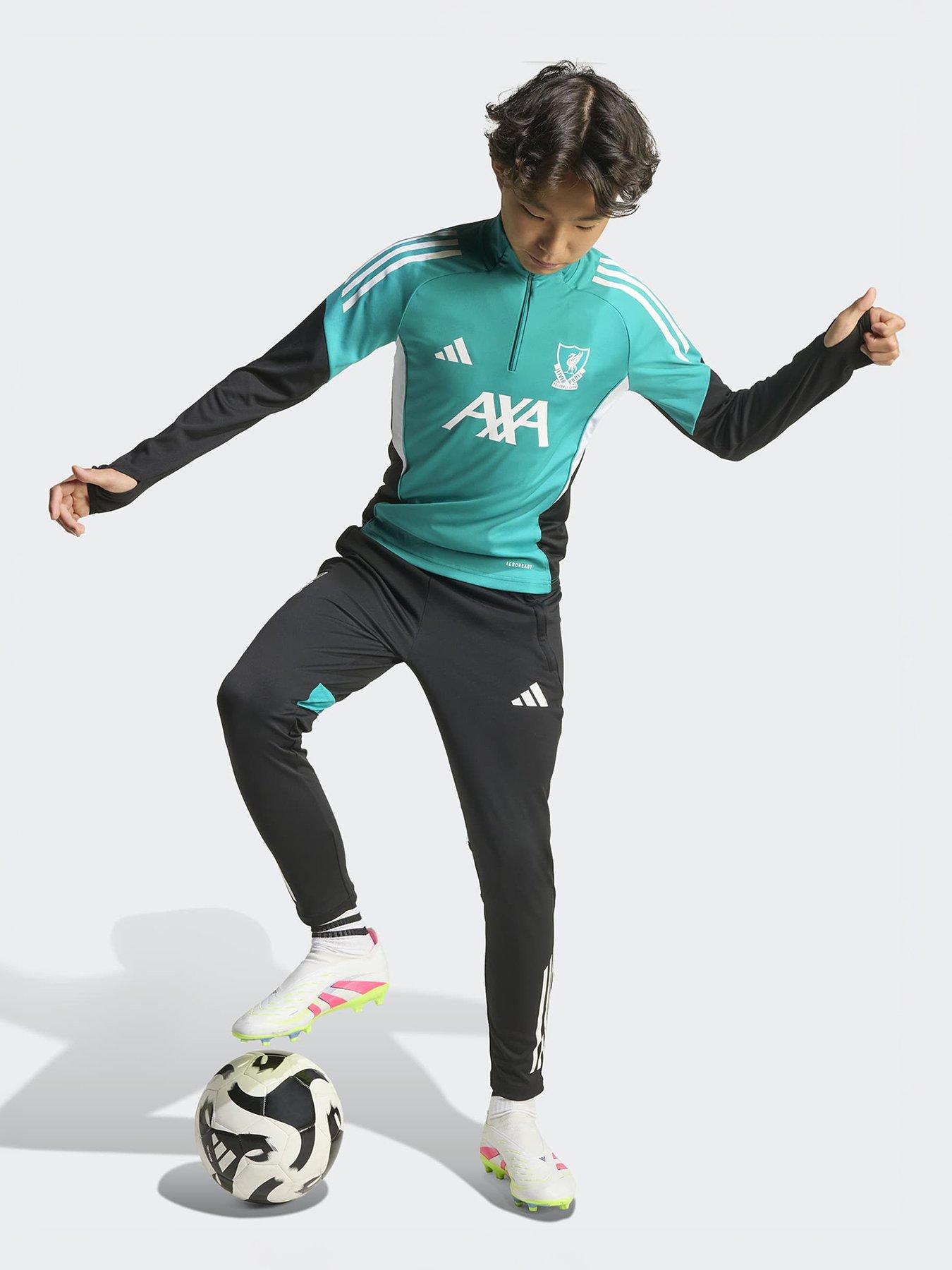 Image 3 of 5 of adidas Liverpool Junior 25/26 EU Training Tracksuit Top -Green