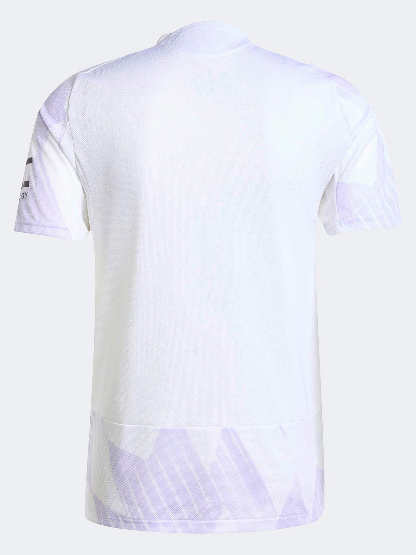 Image 3 of 3 of adidas Manchester United Mens Authentic 25/26 Away Replica Shirt - White