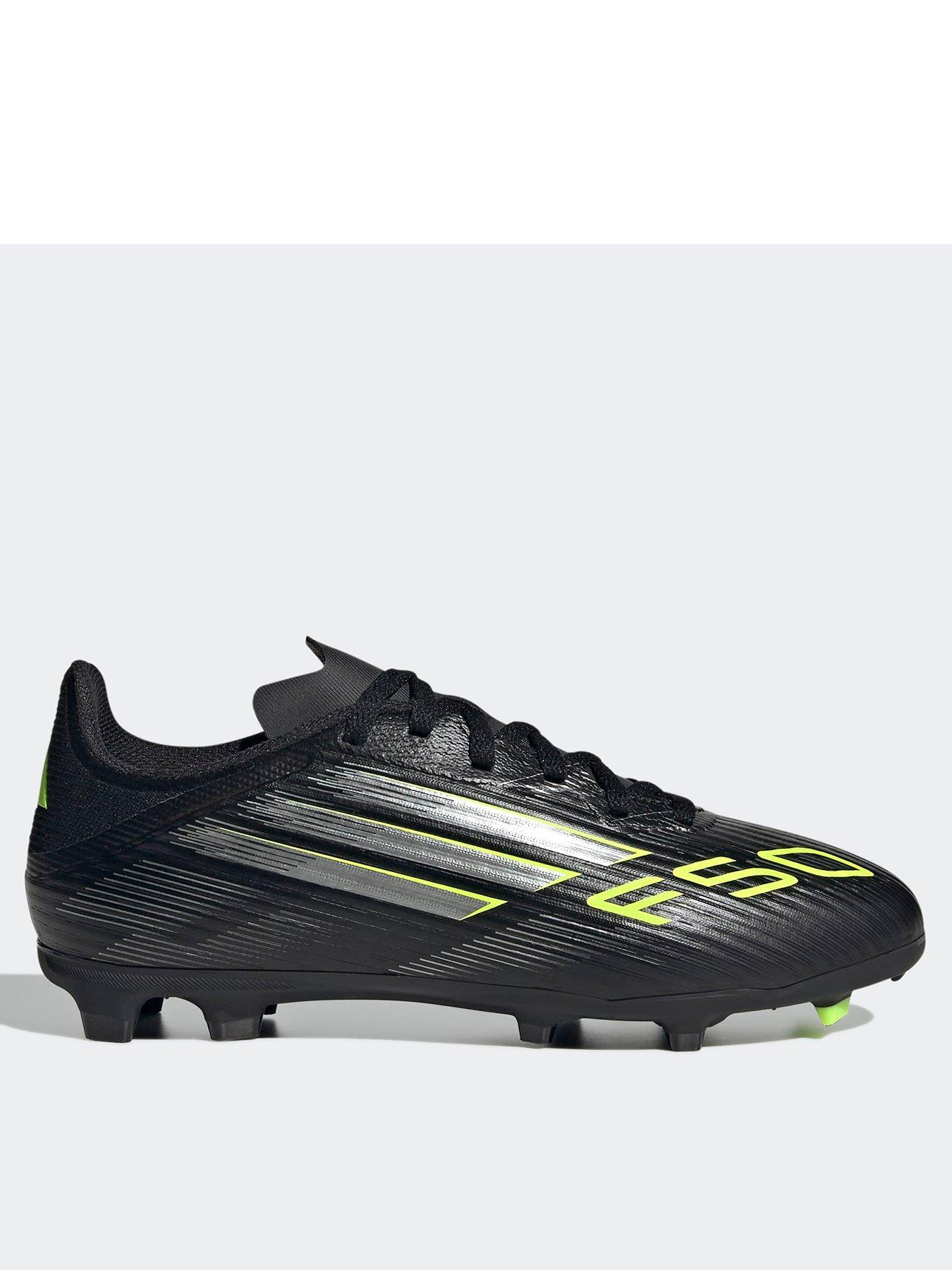 adidas Junior F50 League Firm Ground Football Boots - Black