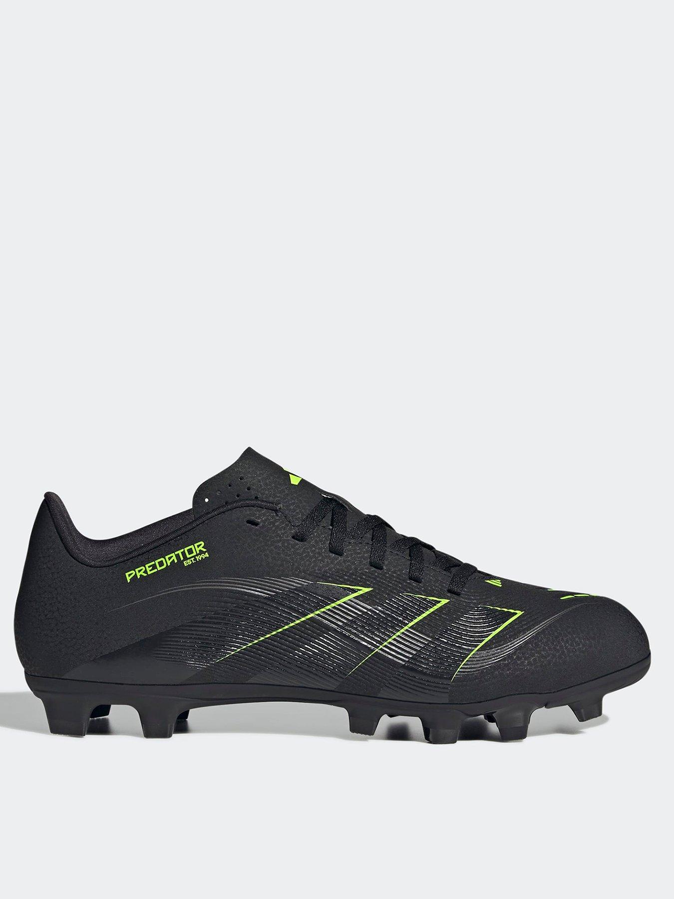 adidas Mens Predator Club Firm Ground Football Boot - Black
