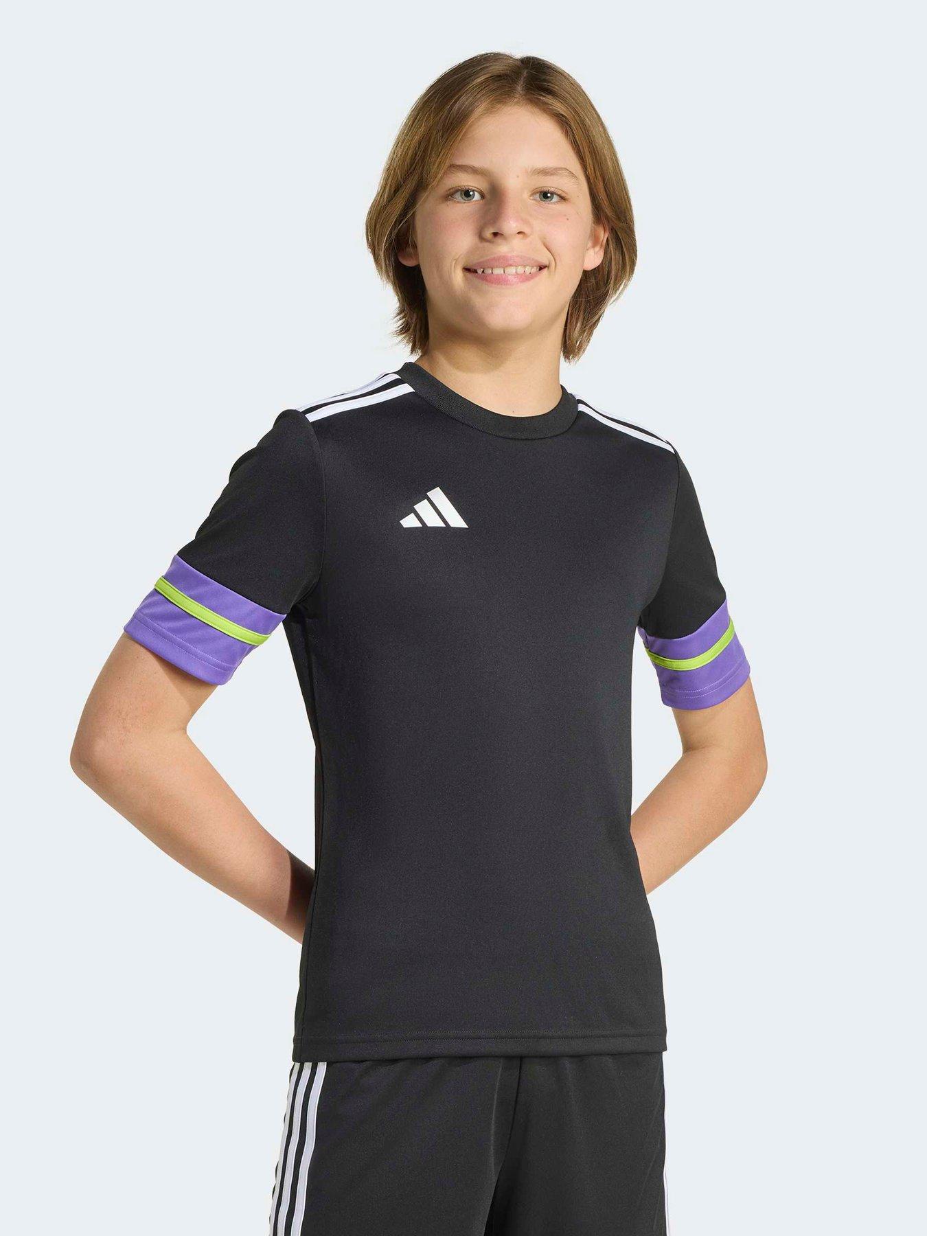 adidas Junior Squadra 25 Jersey - Black/Purple