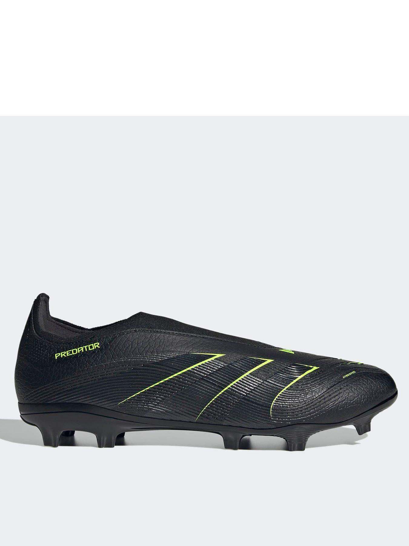 undefined Mens Predator League Laceless Firm Ground Football Boots - Black