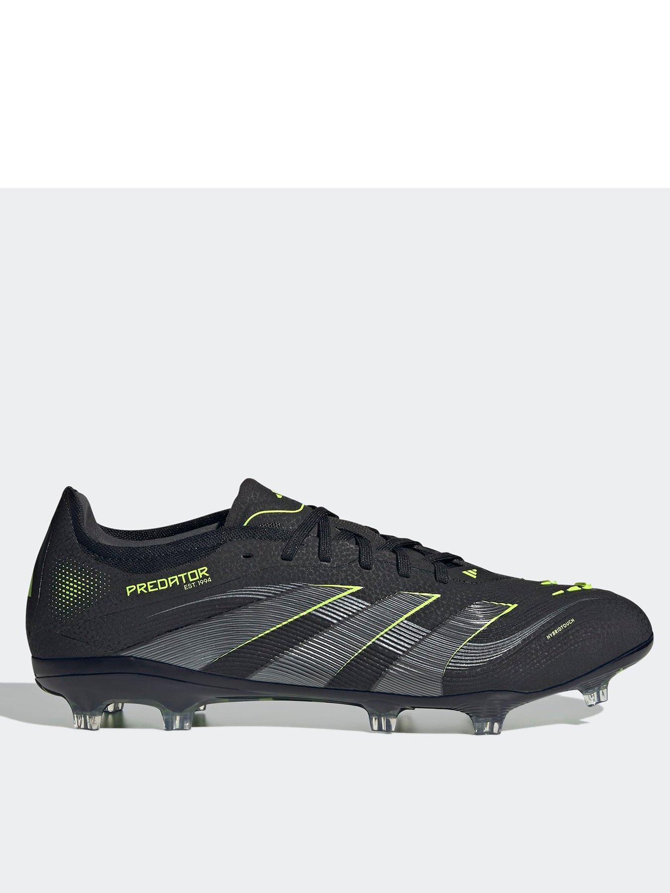 Adidas Mens Predator Pro Firm Ground Football Boot - Black