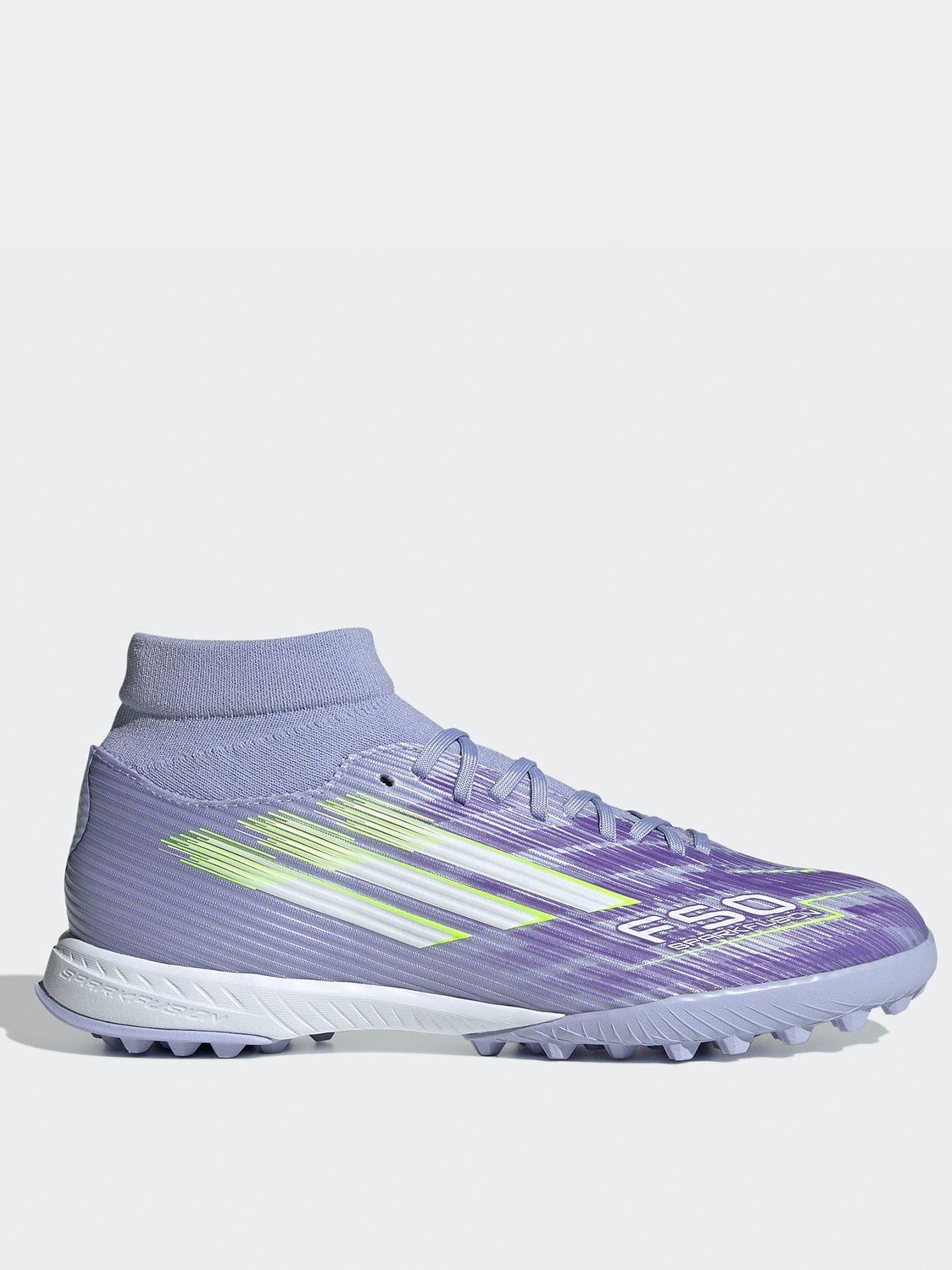Adidas Womens F50 Spark Fusion League Astro Turf Football Boots - Violet