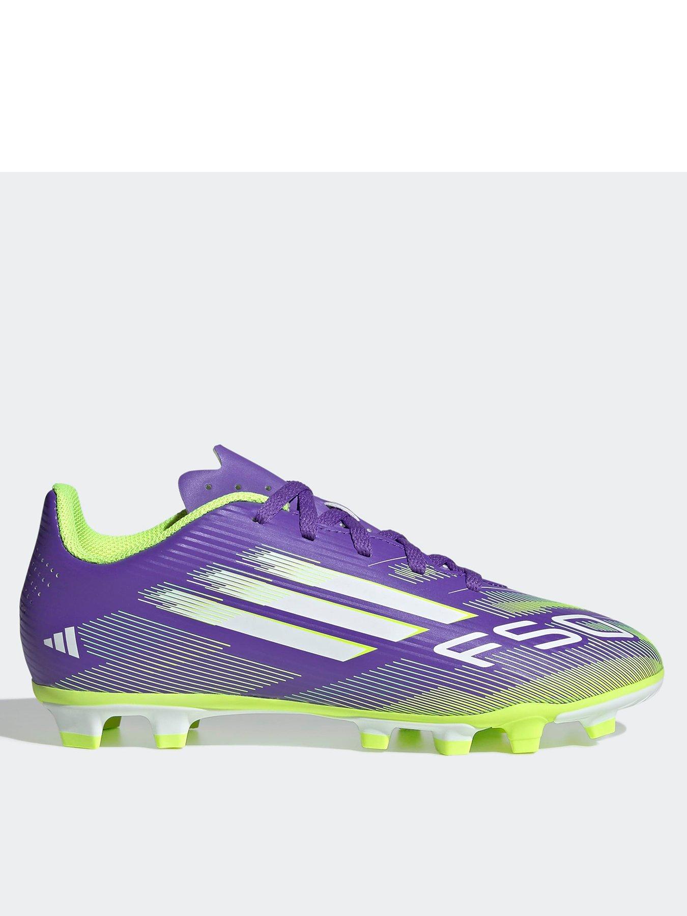 undefined Junior F50 Club Firm Ground Football Boots - Purple