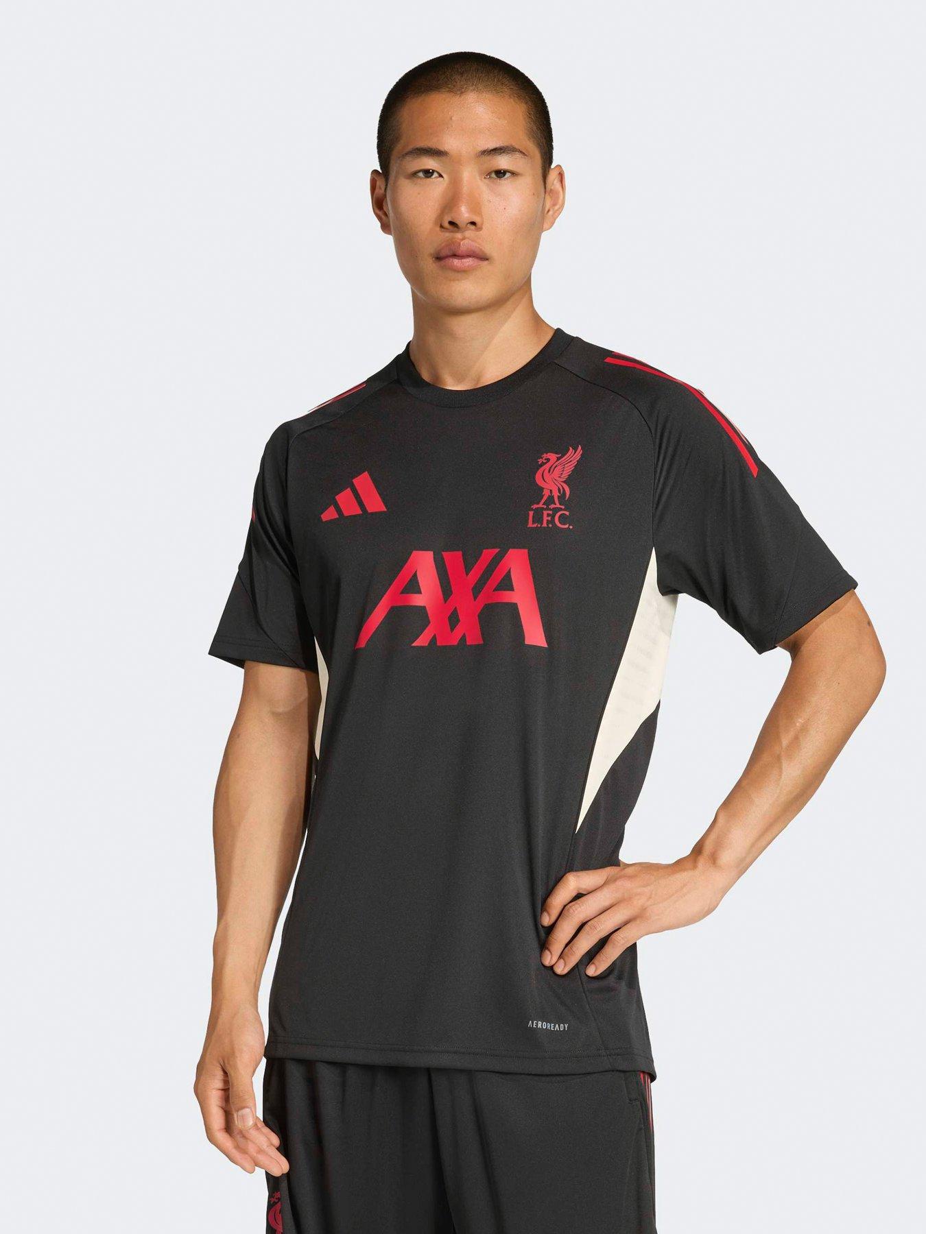 Image 2 of 5 of adidas Mens Liverpool Training Jersey - Black