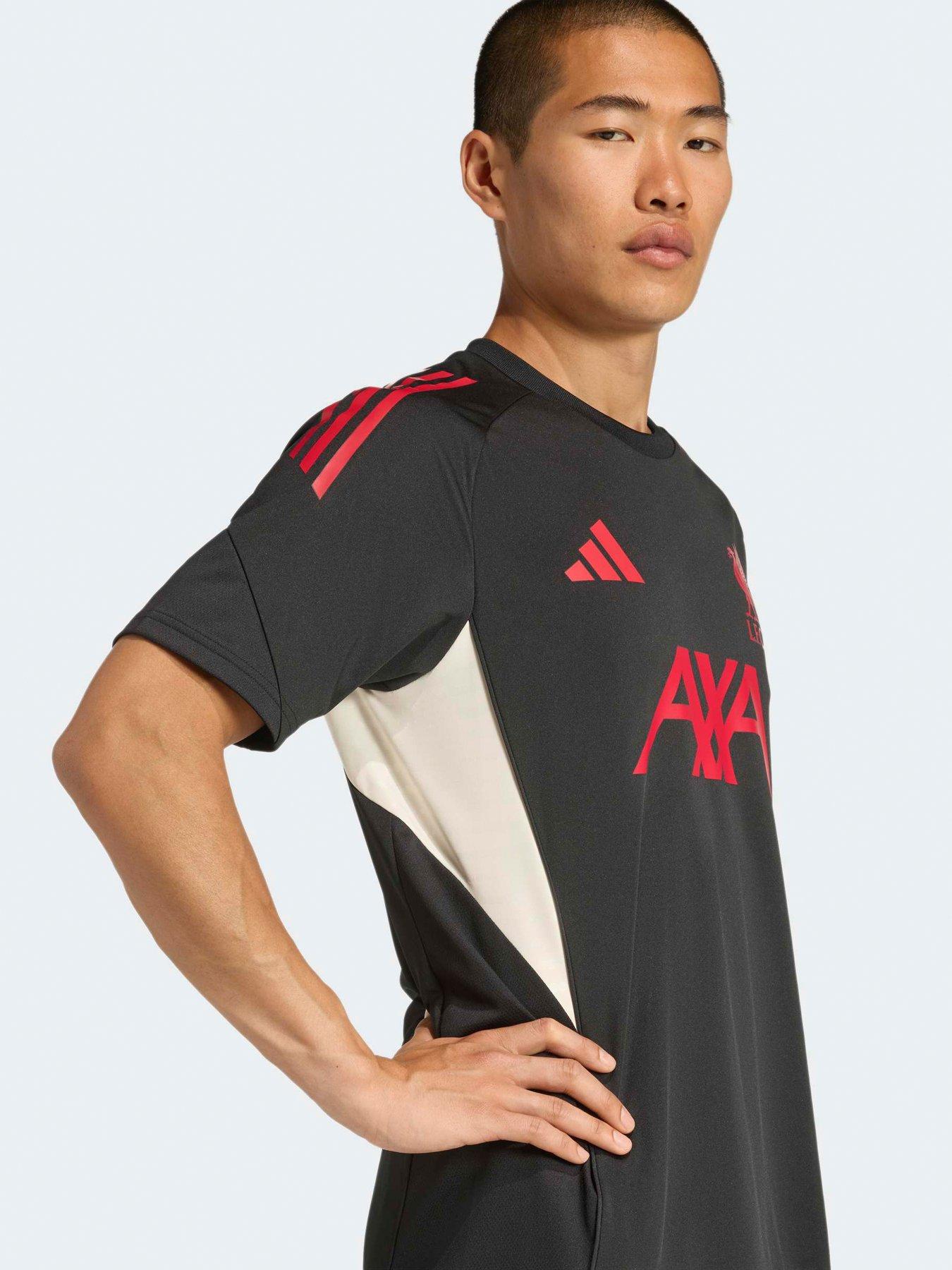 Image 5 of 5 of adidas Mens Liverpool Training Jersey - Black