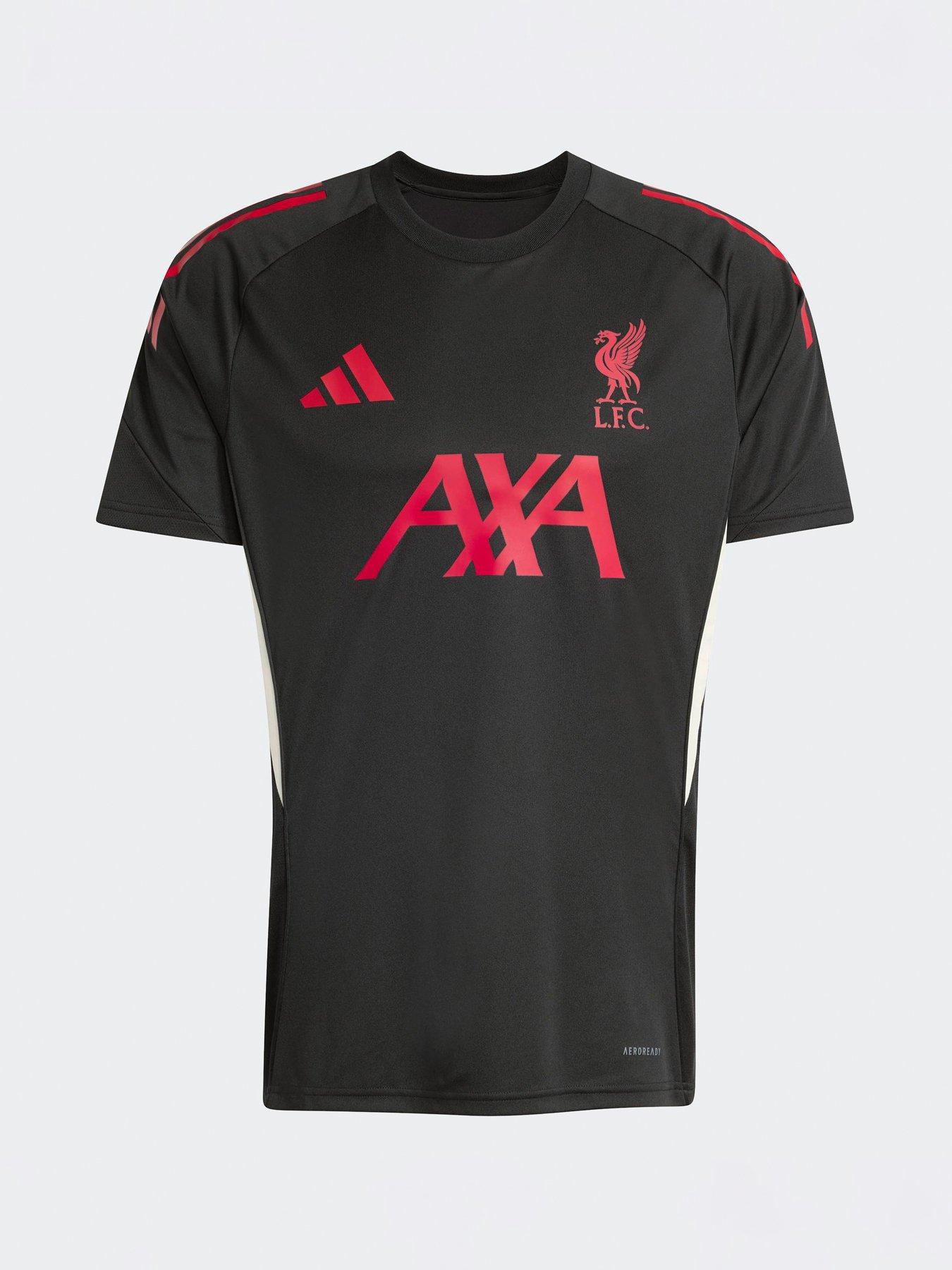 adidas Mens Liverpool Training Jersey - Black | Very