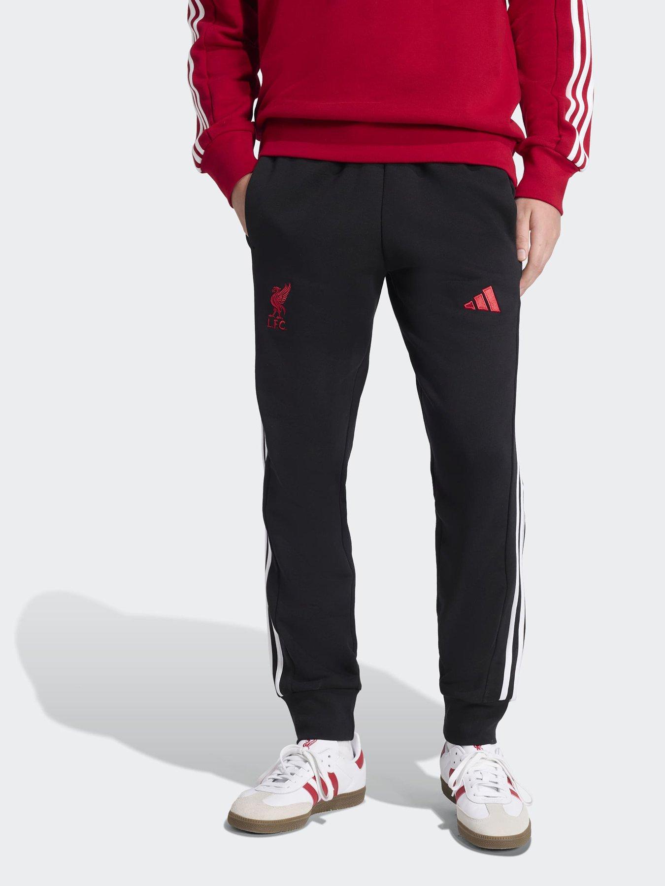 adidas Liverpool DNA Mens Pant-Black, Black, Size 2Xl, Men