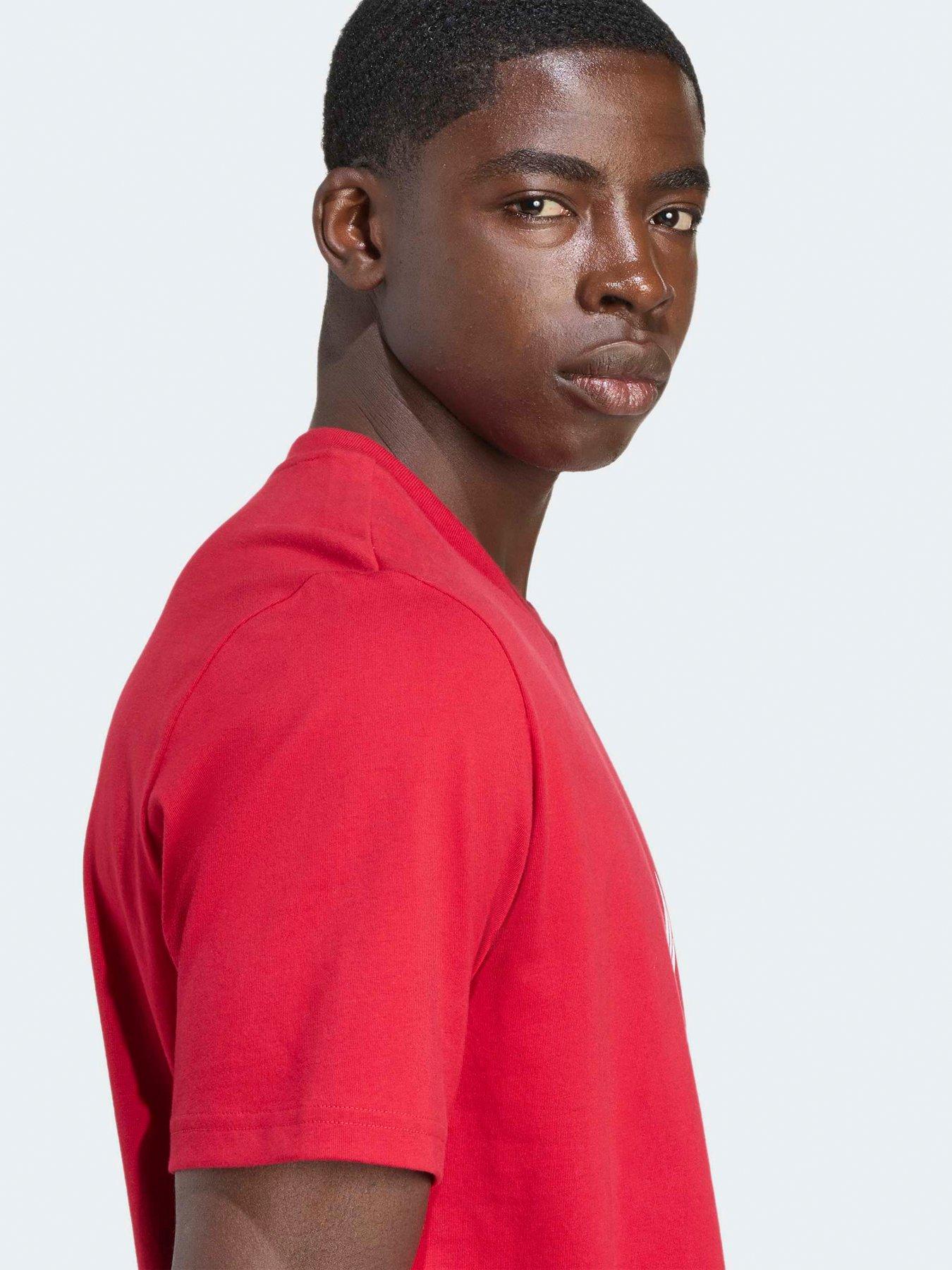 Image 4 of 5 of adidas Liverpool DNA Mens T-Shirt&nbsp;-&nbsp;Red