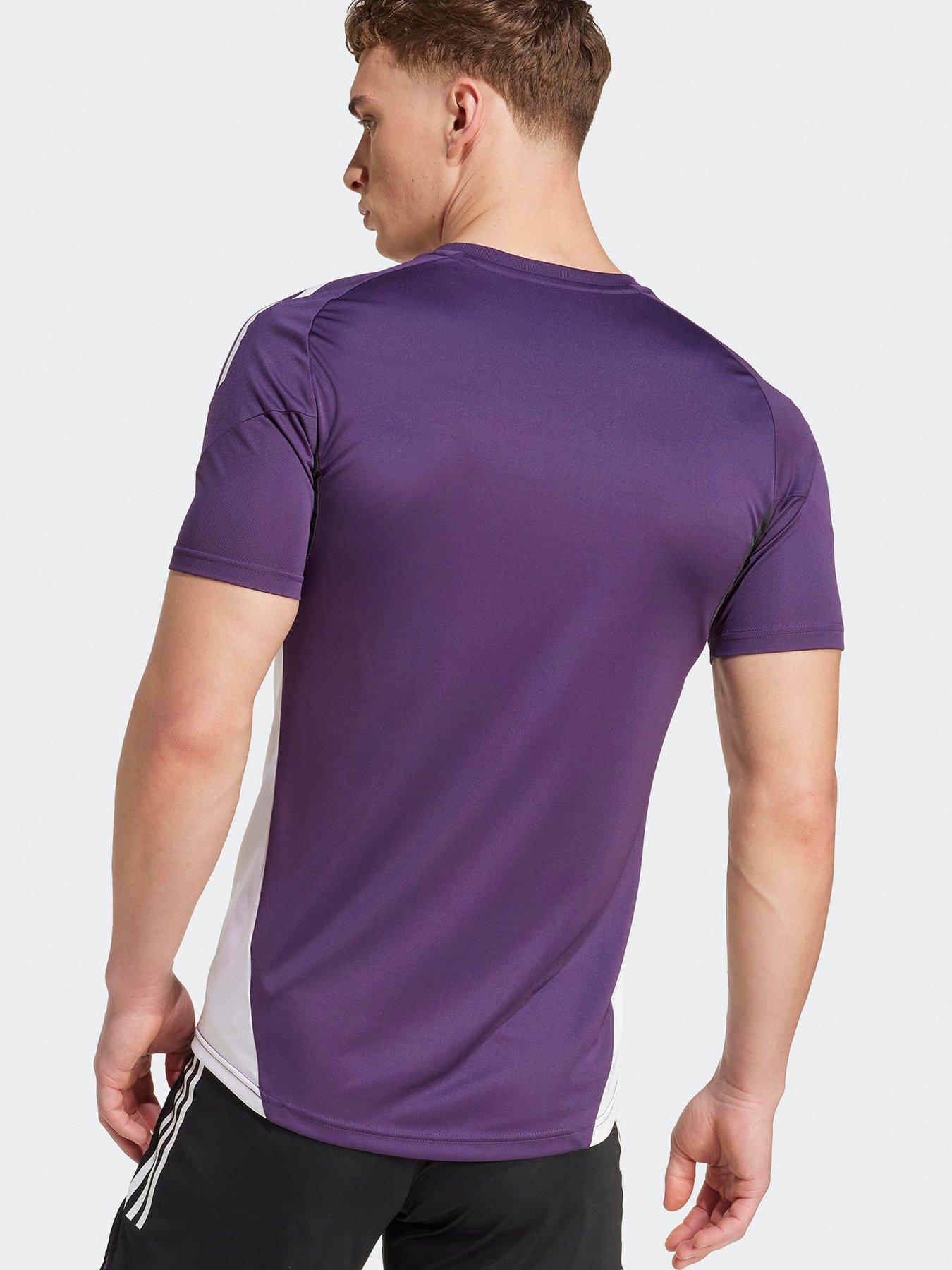 Image 2 of 4 of adidas Mens Manchester United Training Jersey - Purple