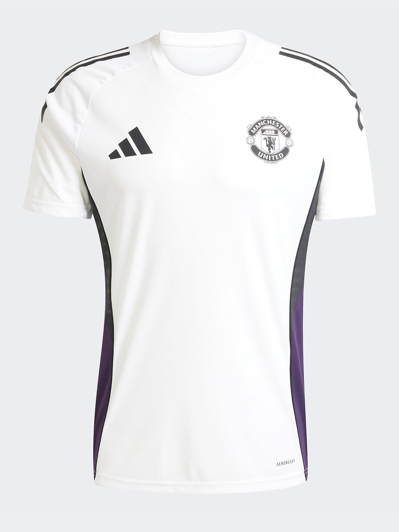 undefined Mens Manchester United Training Jersey - White
