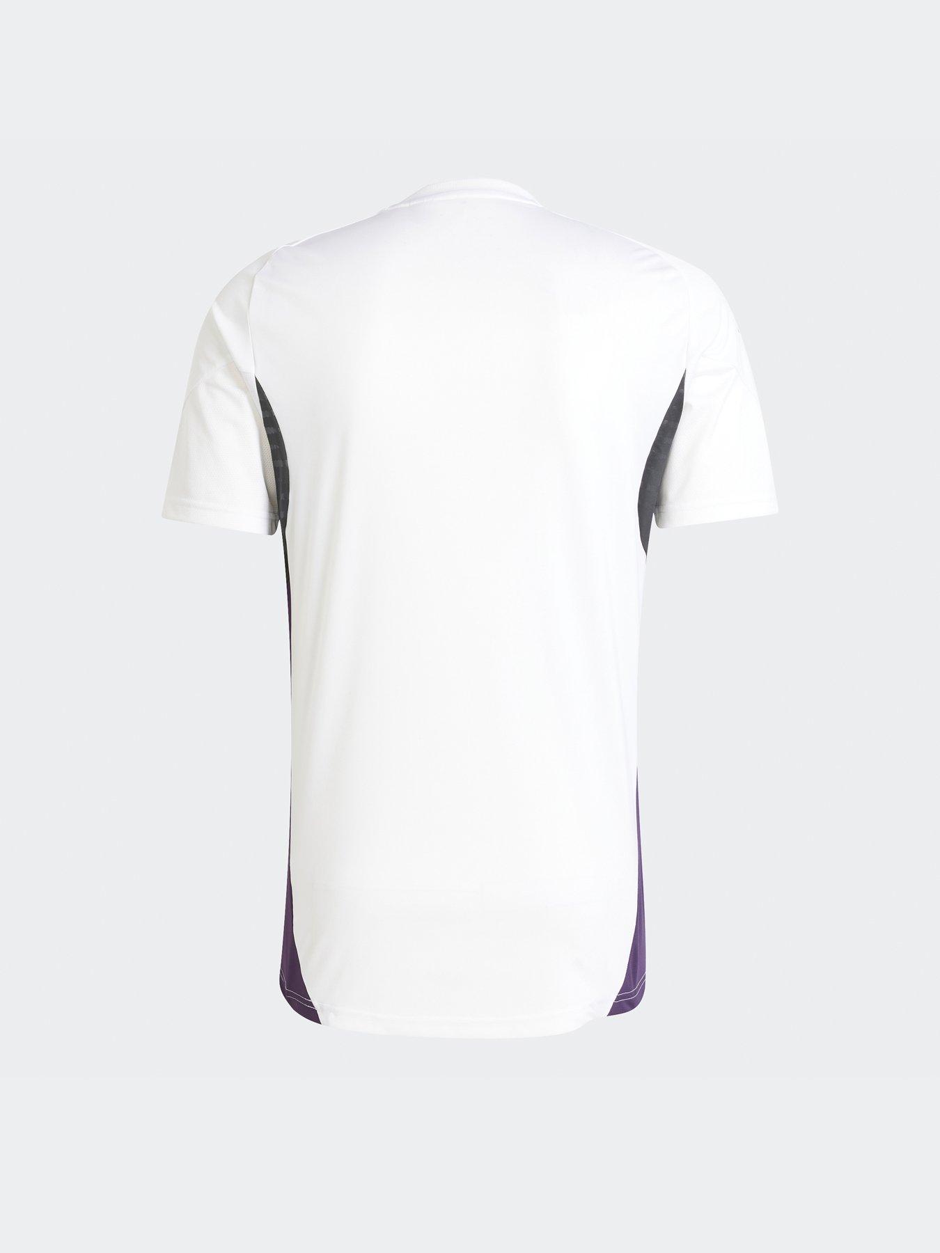 Image 2 of 5 of adidas Mens Manchester United Training Jersey - White