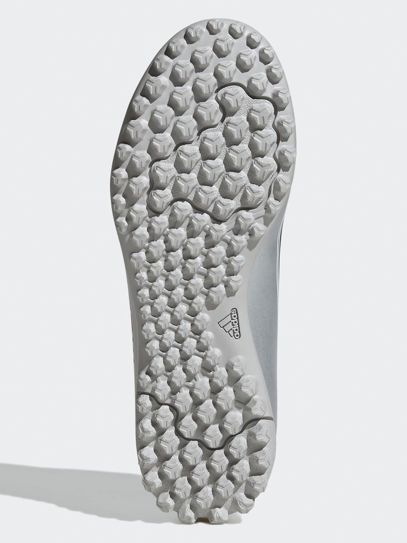 Image 5 of 6 of adidas Junior F50 Messi Club Astro Turf Football Boots - White