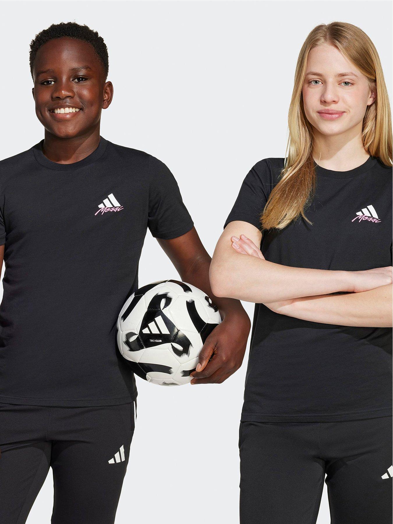 adidas Junior Messi T-Shirt - Black