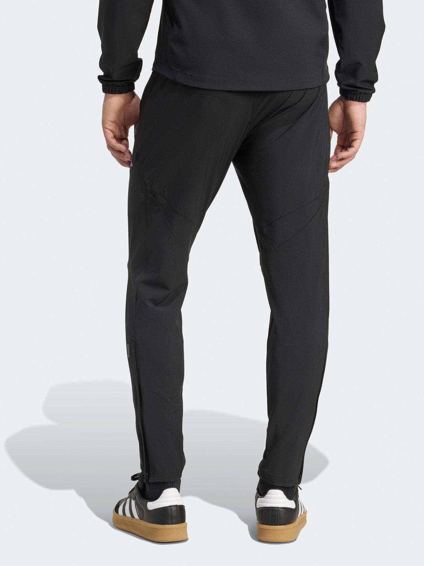 Image 2 of 4 of adidas Mens Manchester United Vis Tech Pants - Black