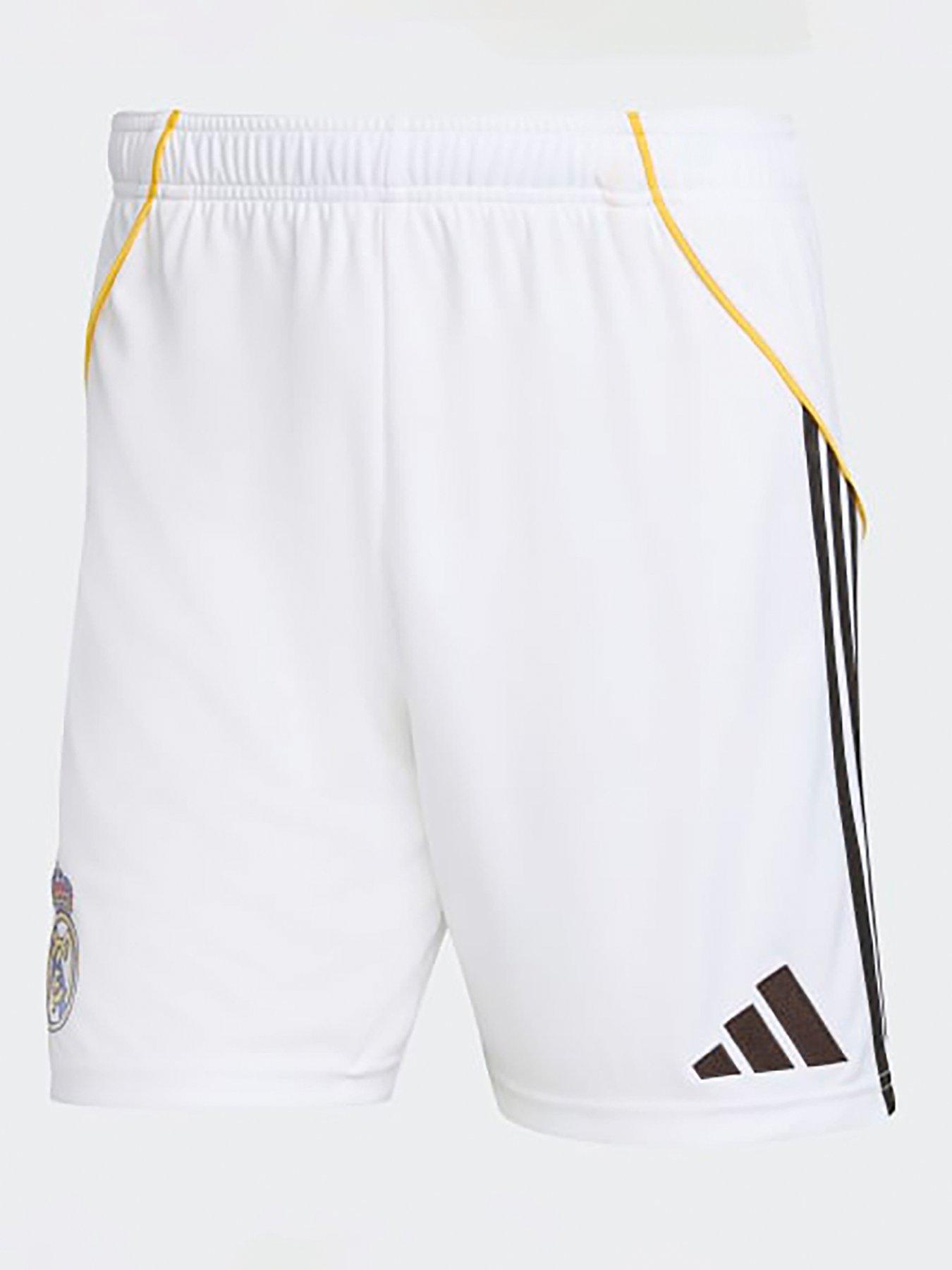 undefined Real Madrid Mens 25/26 Home Stadium Shorts - White