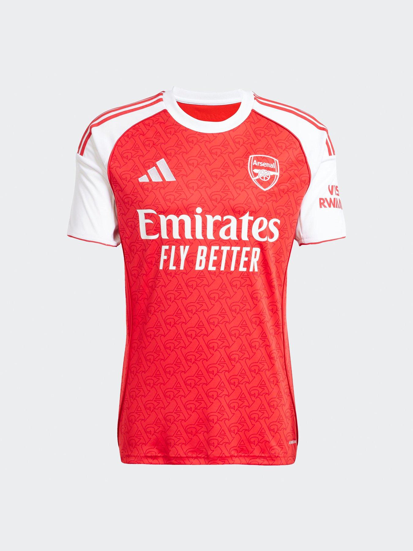 Image 5 of 5 of adidas Arsenal Mens 25/26 Home Stadium Replica Shirt - Red