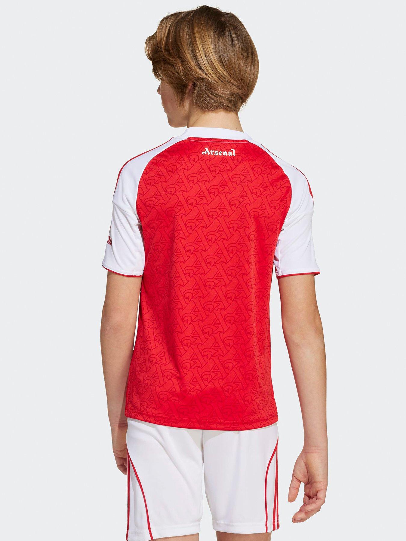 Image 3 of 5 of adidas Arsenal Junior 25/26 Home Stadium Replica Shirt - Red