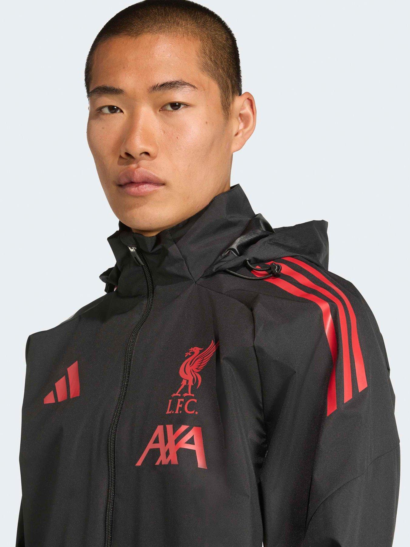 adidas Mens Liverpool AW Jacket -Black | Very