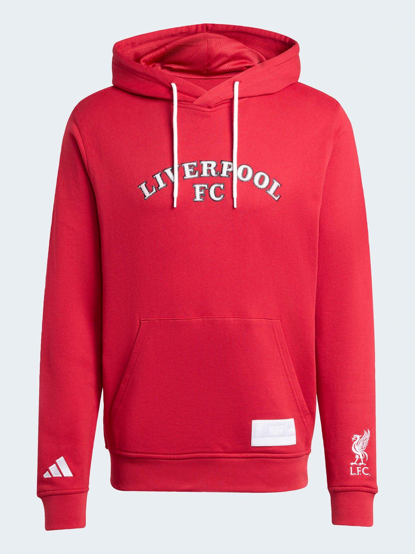 undefined Mens Liverpool USA Hoody -Red