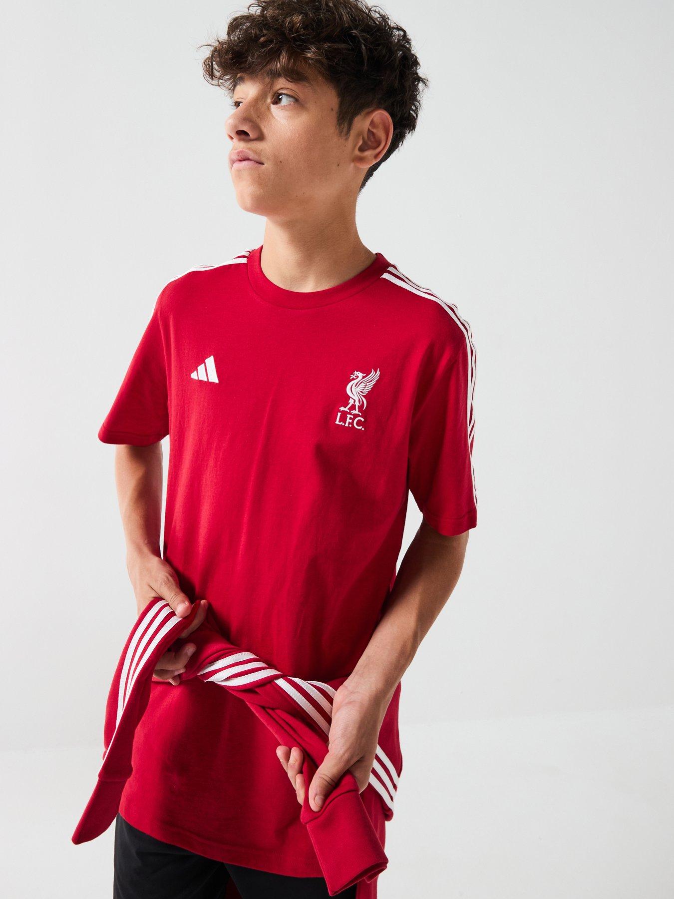adidas Liverpool DNA Junior Tee -Red