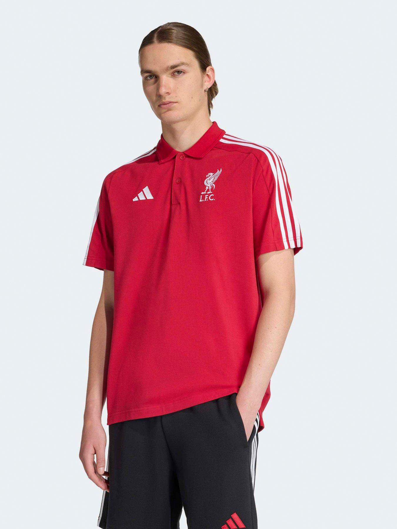 undefined Liverpool DNA Mens Polo -Red