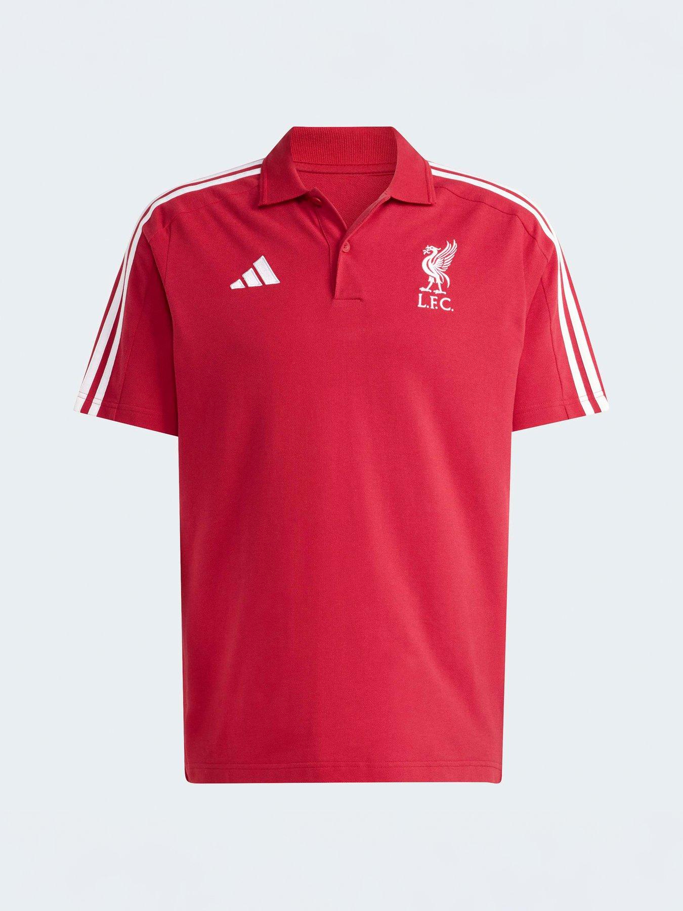 Image 3 of 4 of adidas Liverpool DNA Mens Polo -Red