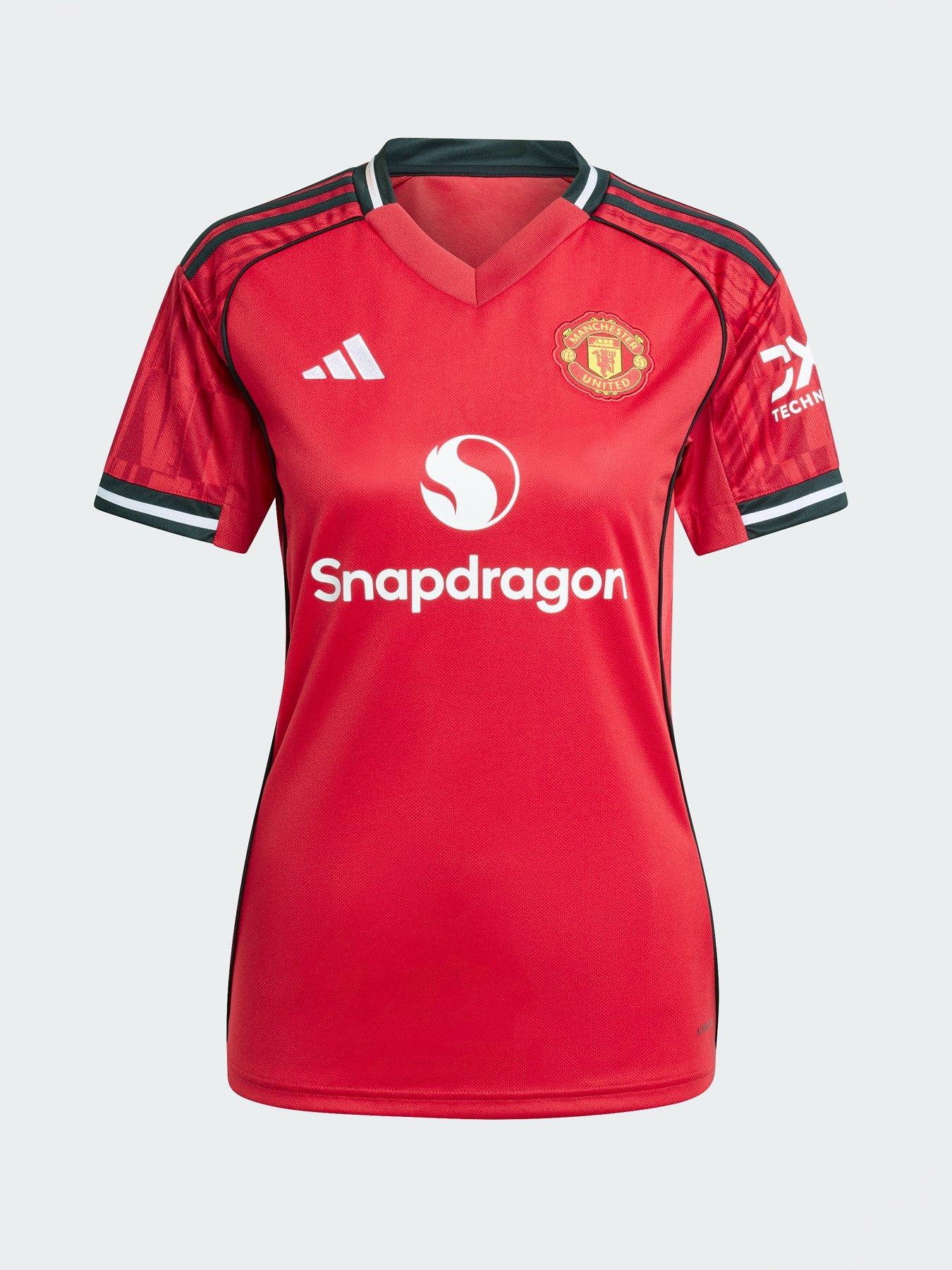 undefined Manchester United Womens 25/26 Home Stadium Replica Shirt - Red