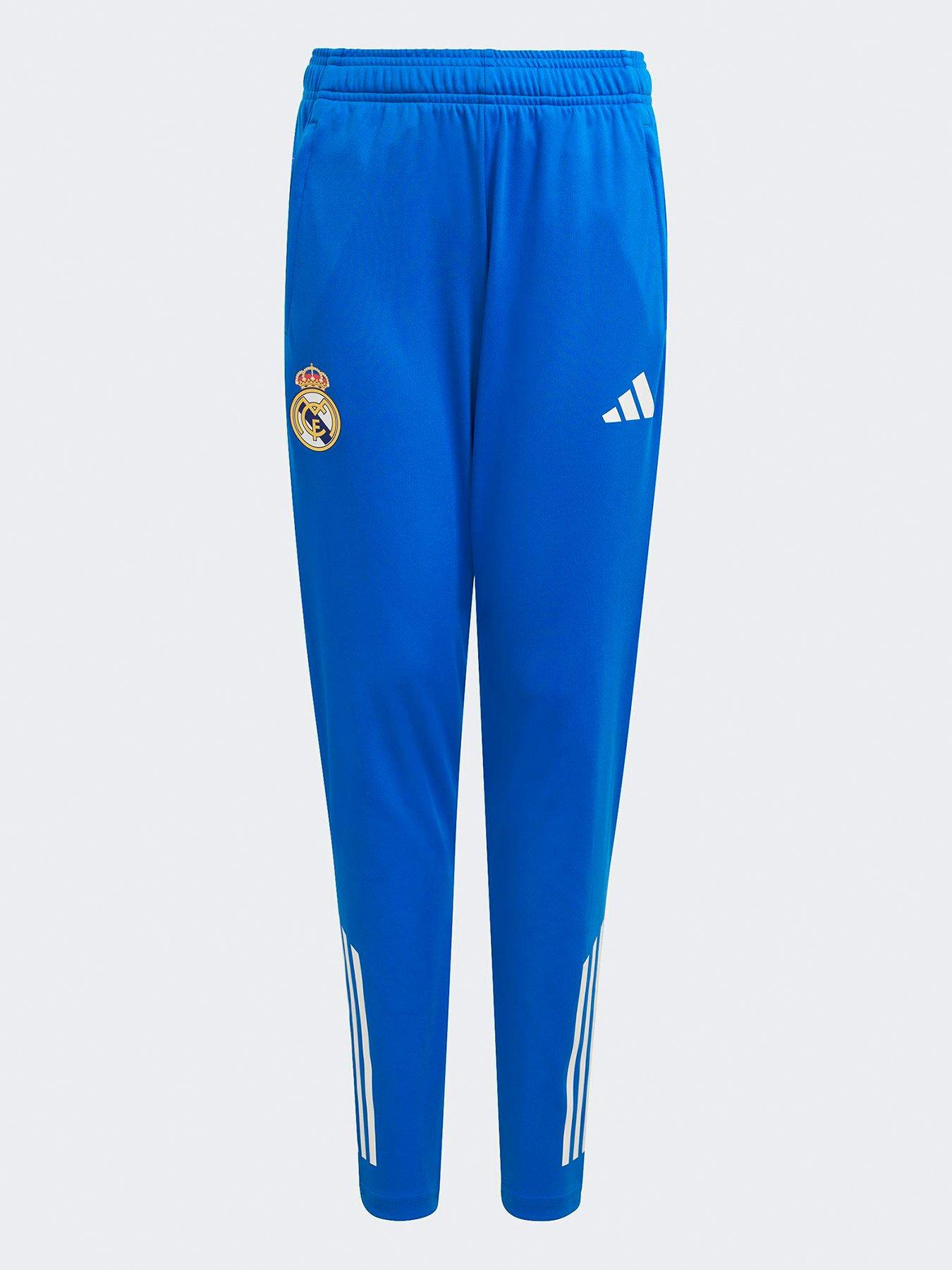 Adidas Junior Real Madrid Eu Training Pants - Blue