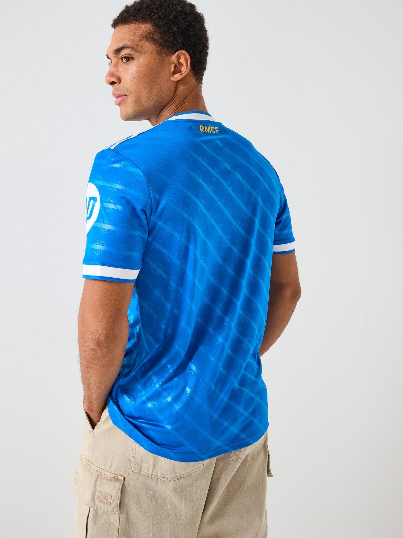 adidas Real Madrid Mens 25/26 3rd Stadium Replica Shirt - Blue | Very