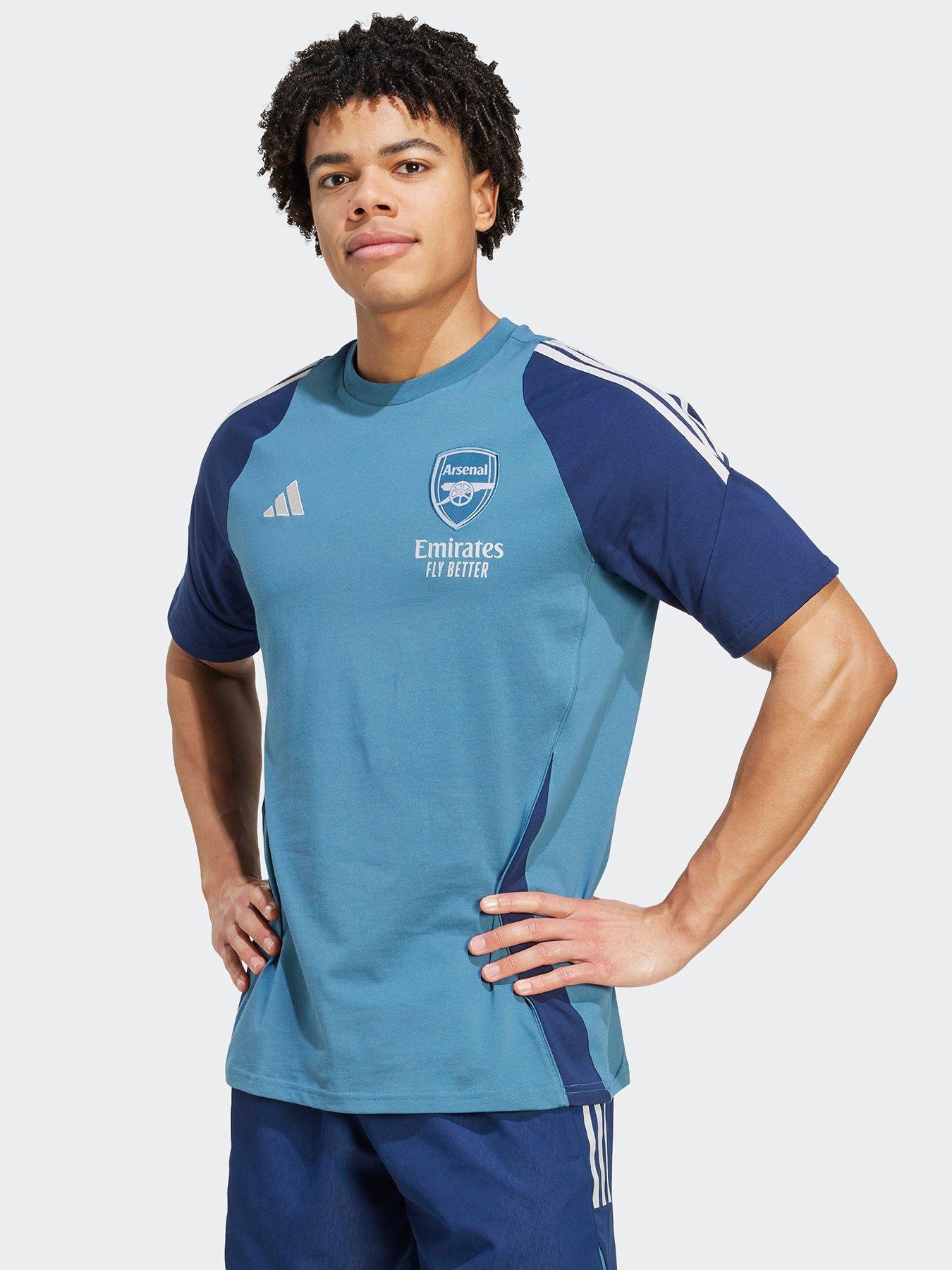 undefined Mens Arsenal Trainingwear Tee - Blue