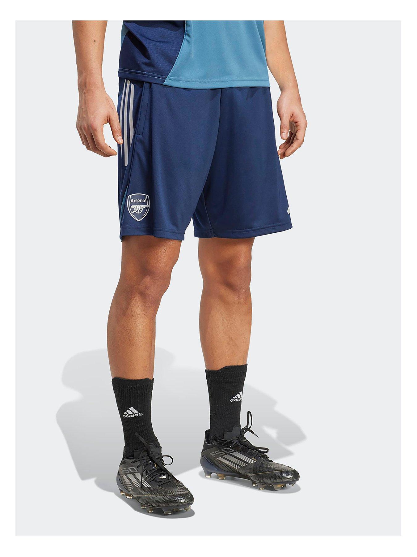 undefined Mens Arsenal Trainingwear Shorts - Blue
