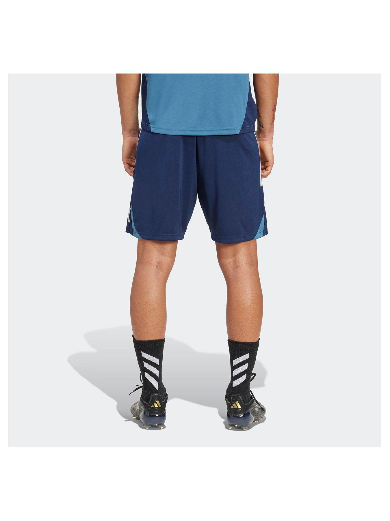 Image 3 of 6 of adidas Mens Arsenal Trainingwear Shorts - Blue