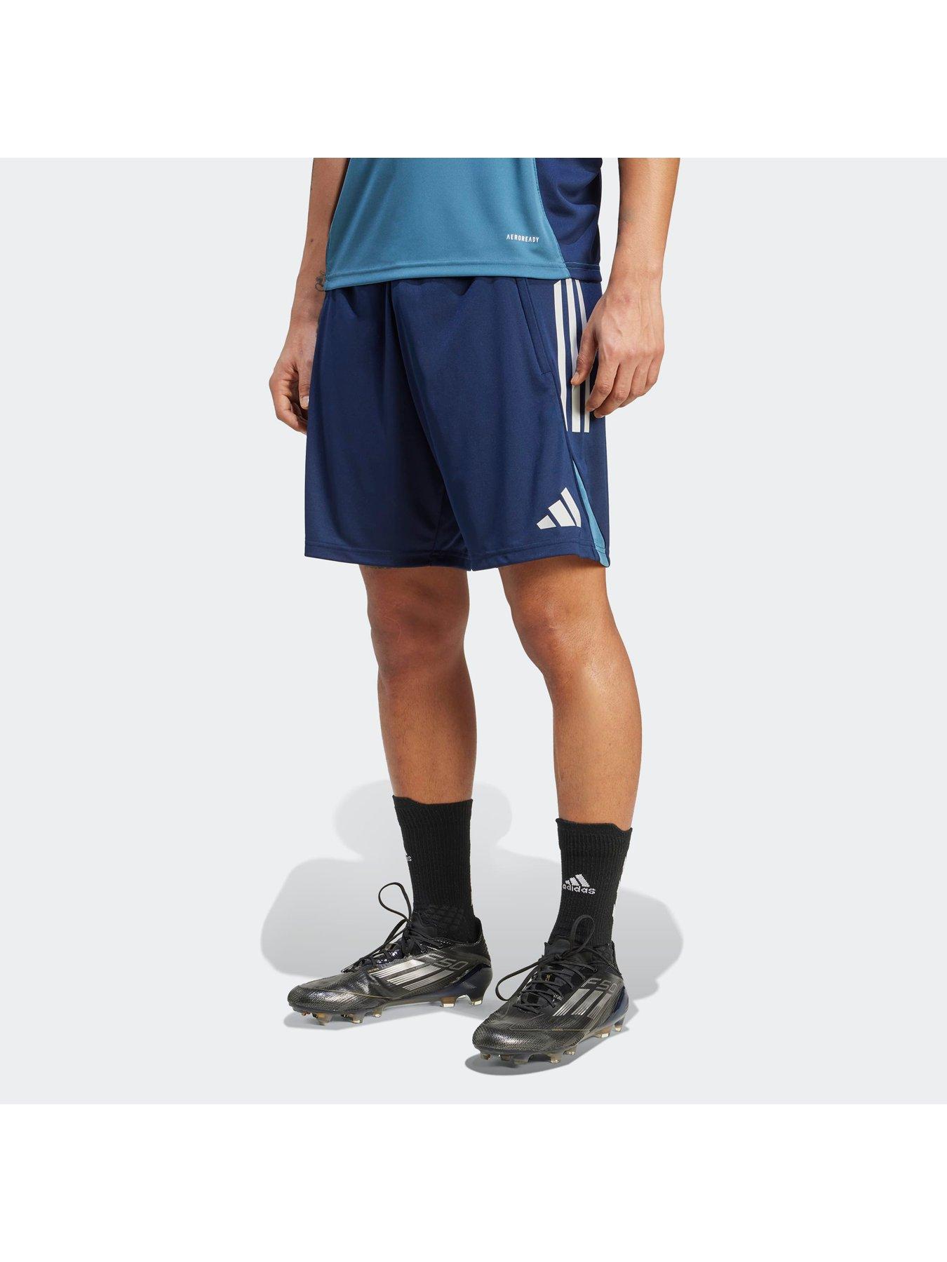 Image 4 of 6 of adidas Mens Arsenal Trainingwear Shorts - Blue
