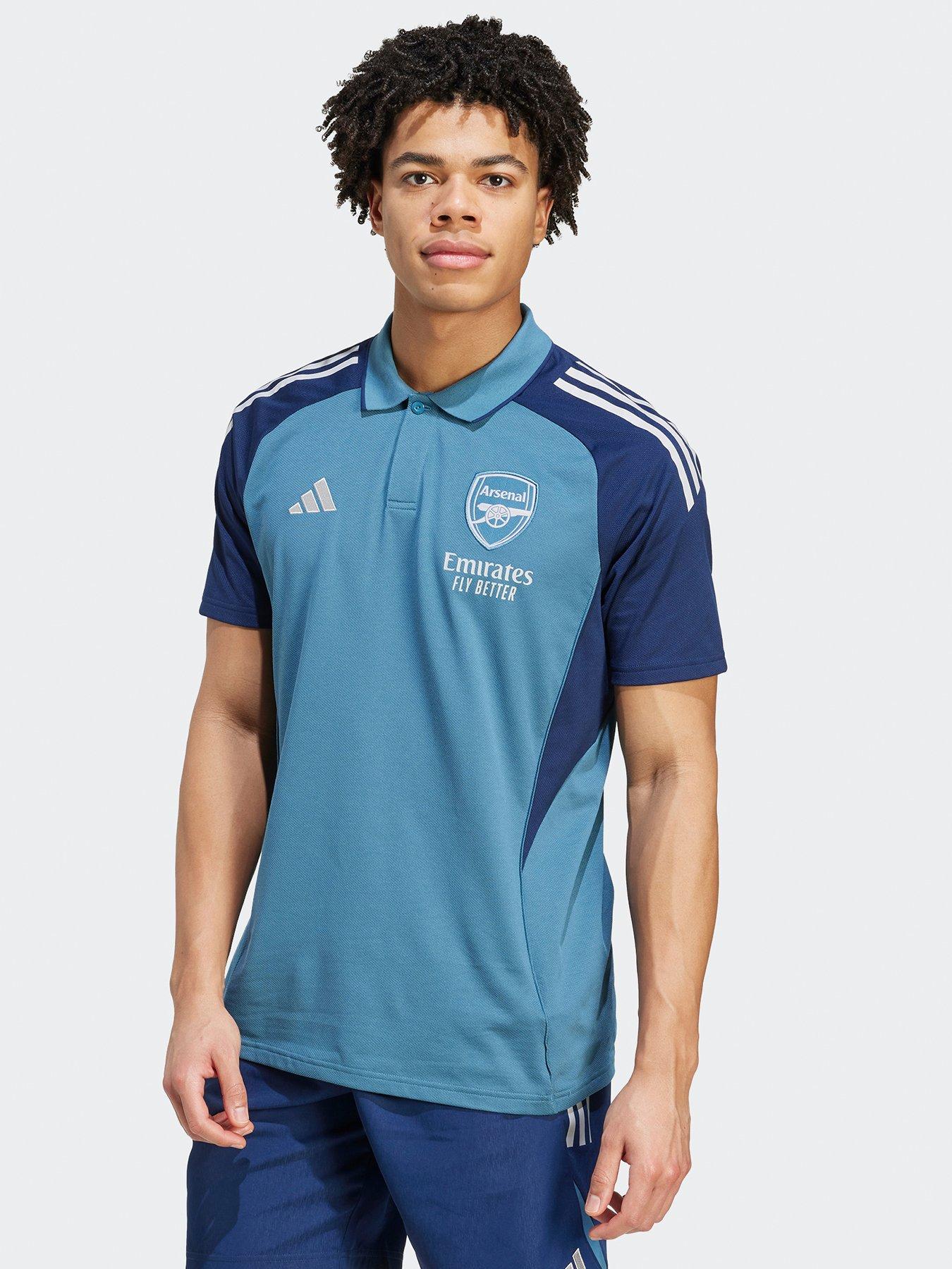 undefined Mens Arsenal Trainingwear Polo-Navy
