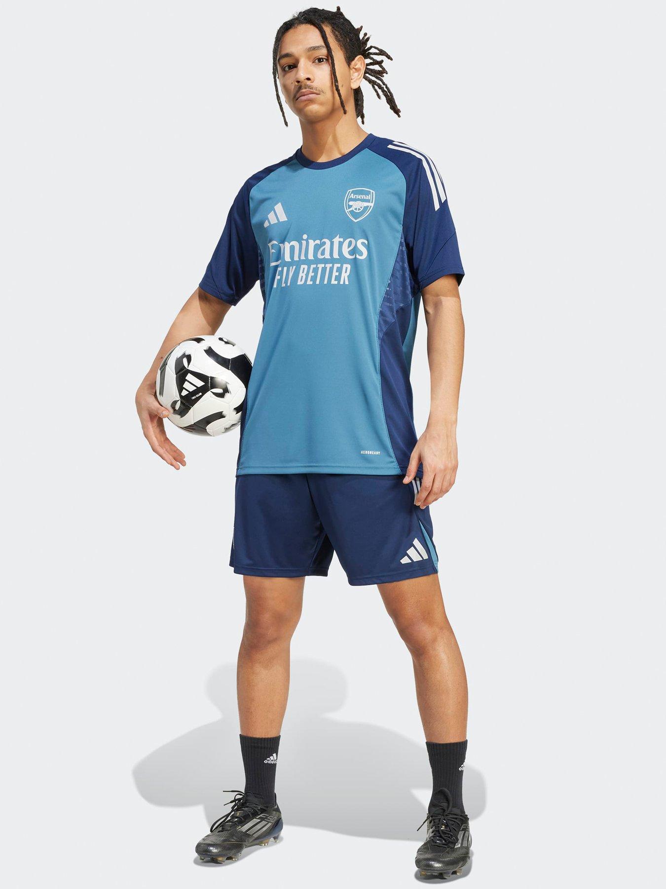 Image 3 of 5 of adidas Mens Arsenal Trainingwear Jersey - Blue