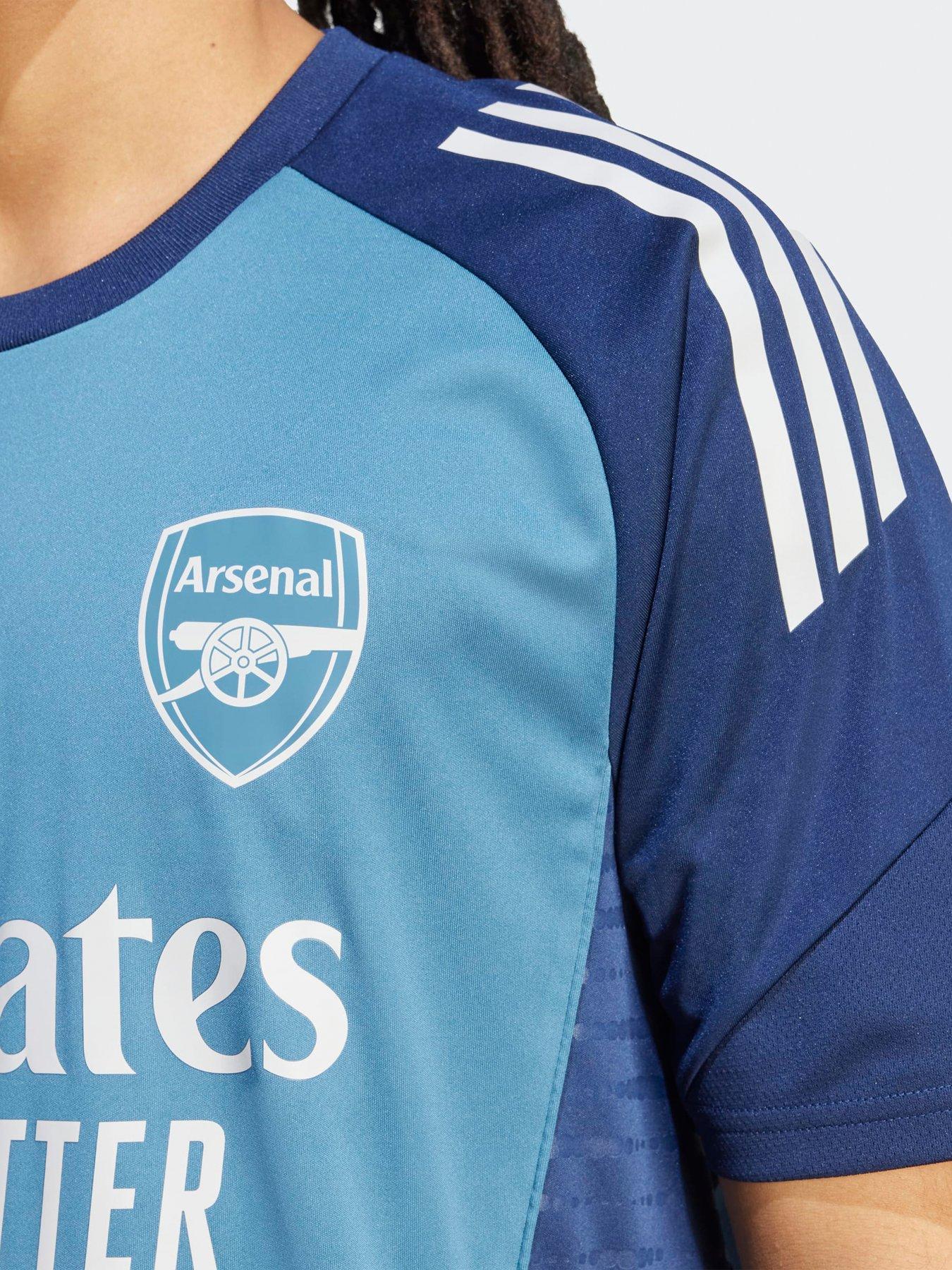 Image 4 of 5 of adidas Mens Arsenal Trainingwear Jersey - Blue
